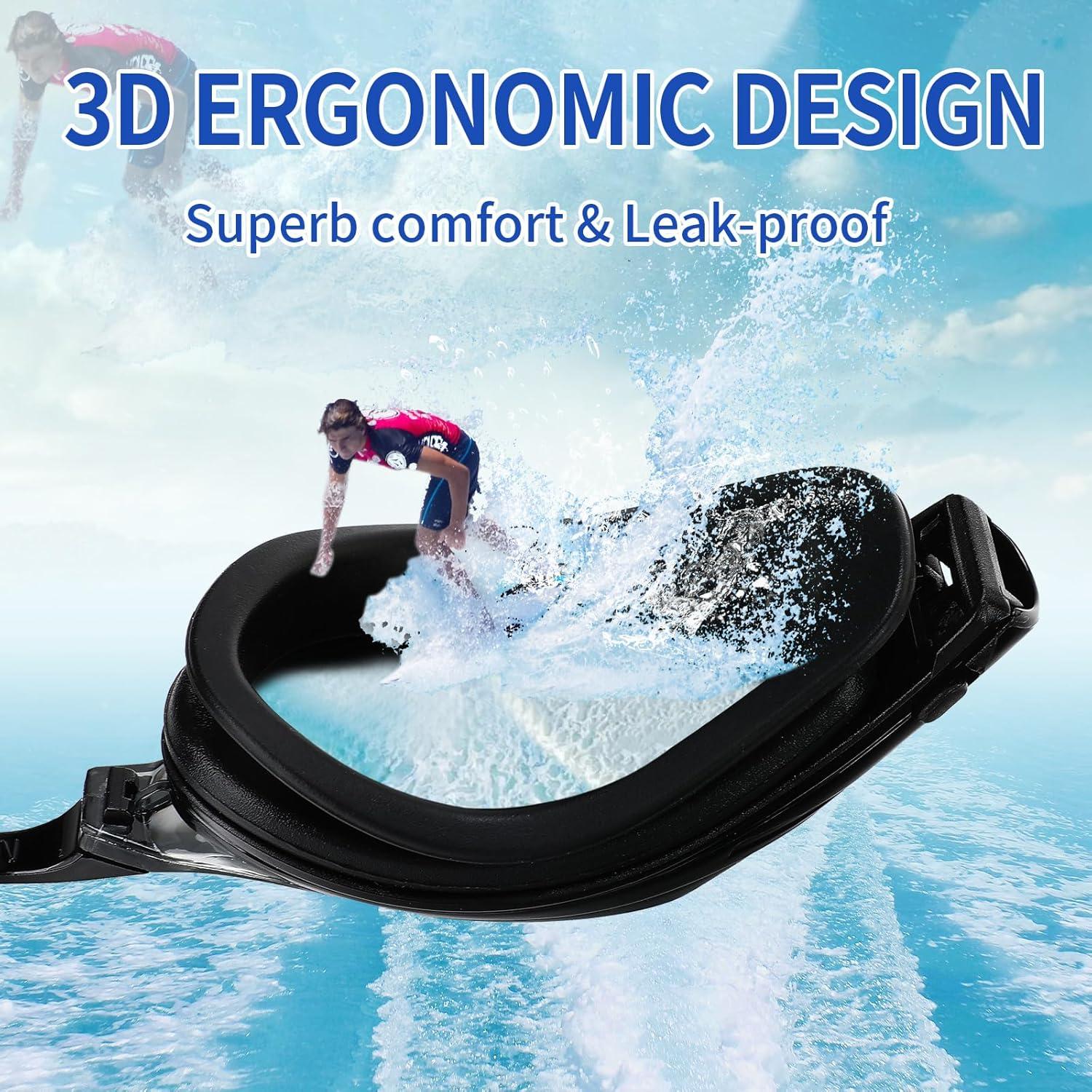 Gafas de natación iGym ShortSighted miopía UV ajustables