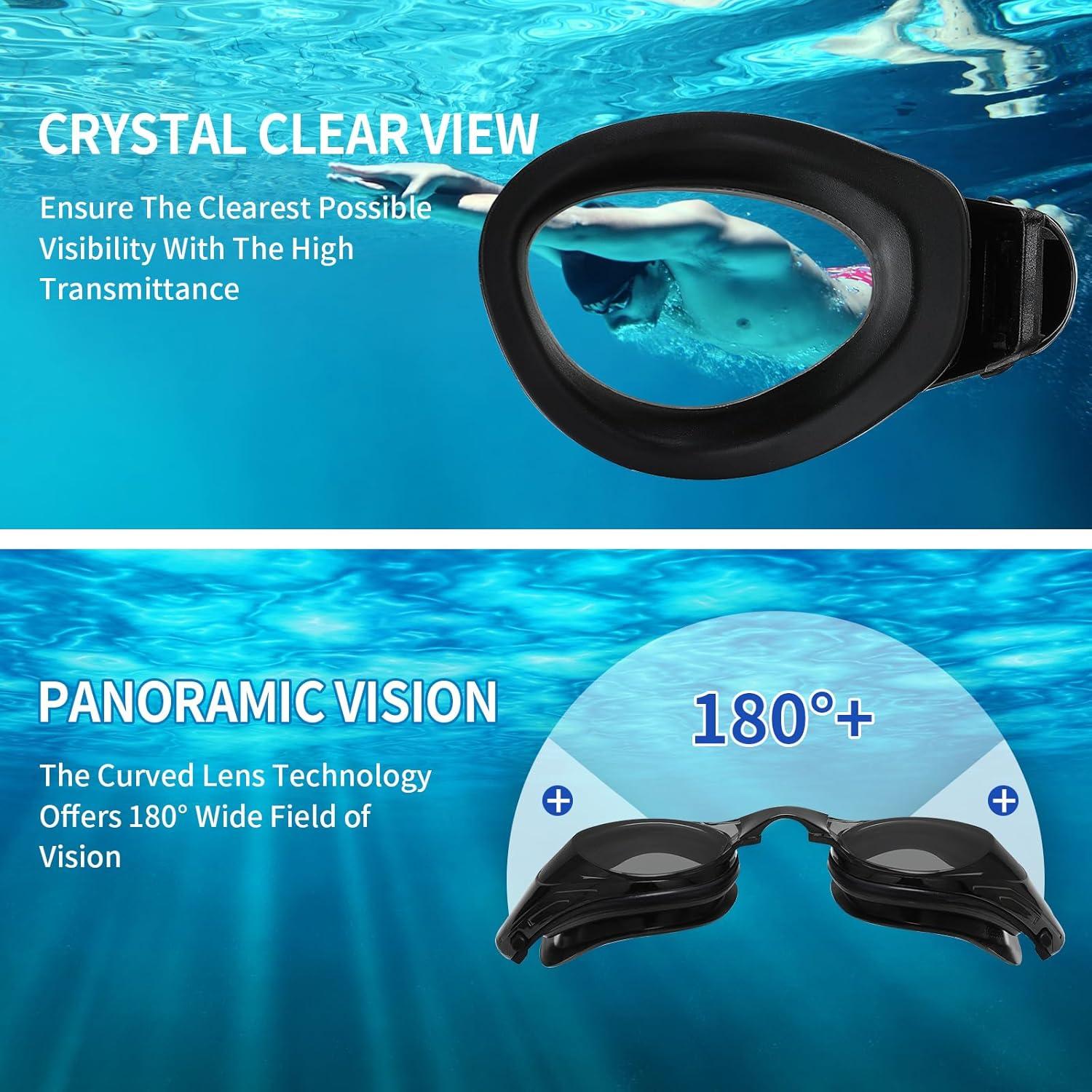 Gafas de natación iGym ShortSighted miopía UV ajustables