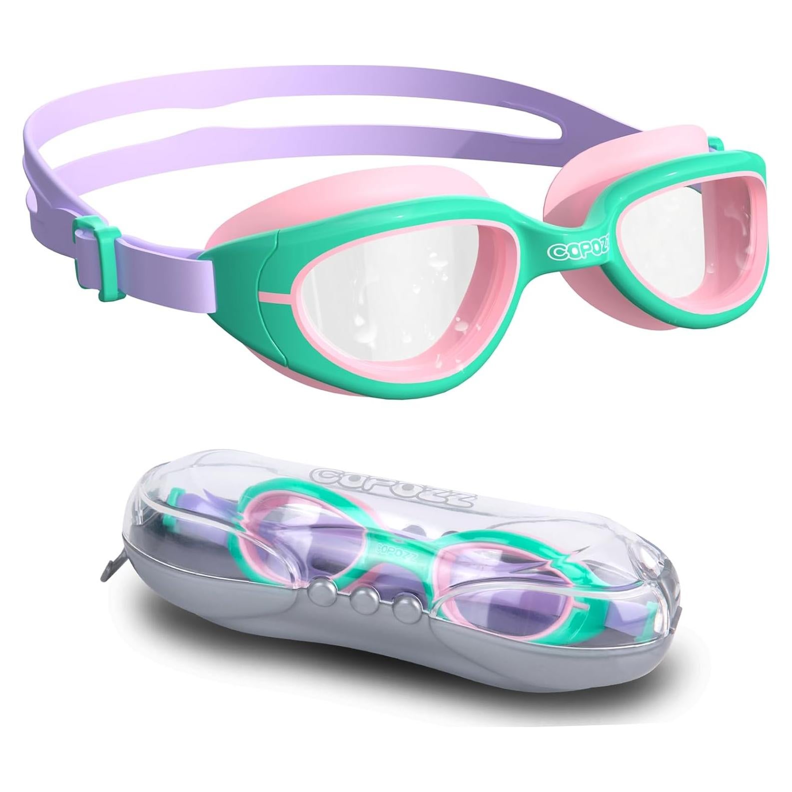 Gafas de natación COPOZZ para niños 3-14 años | Antivaho HD