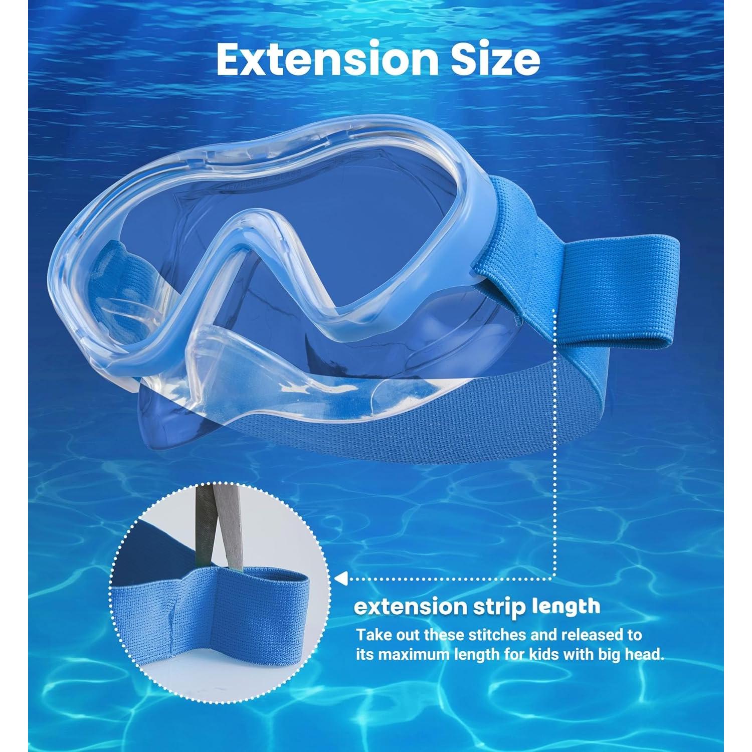 Gafas de Natación Aegend para Niños 3-15 Años Anti-Vaho