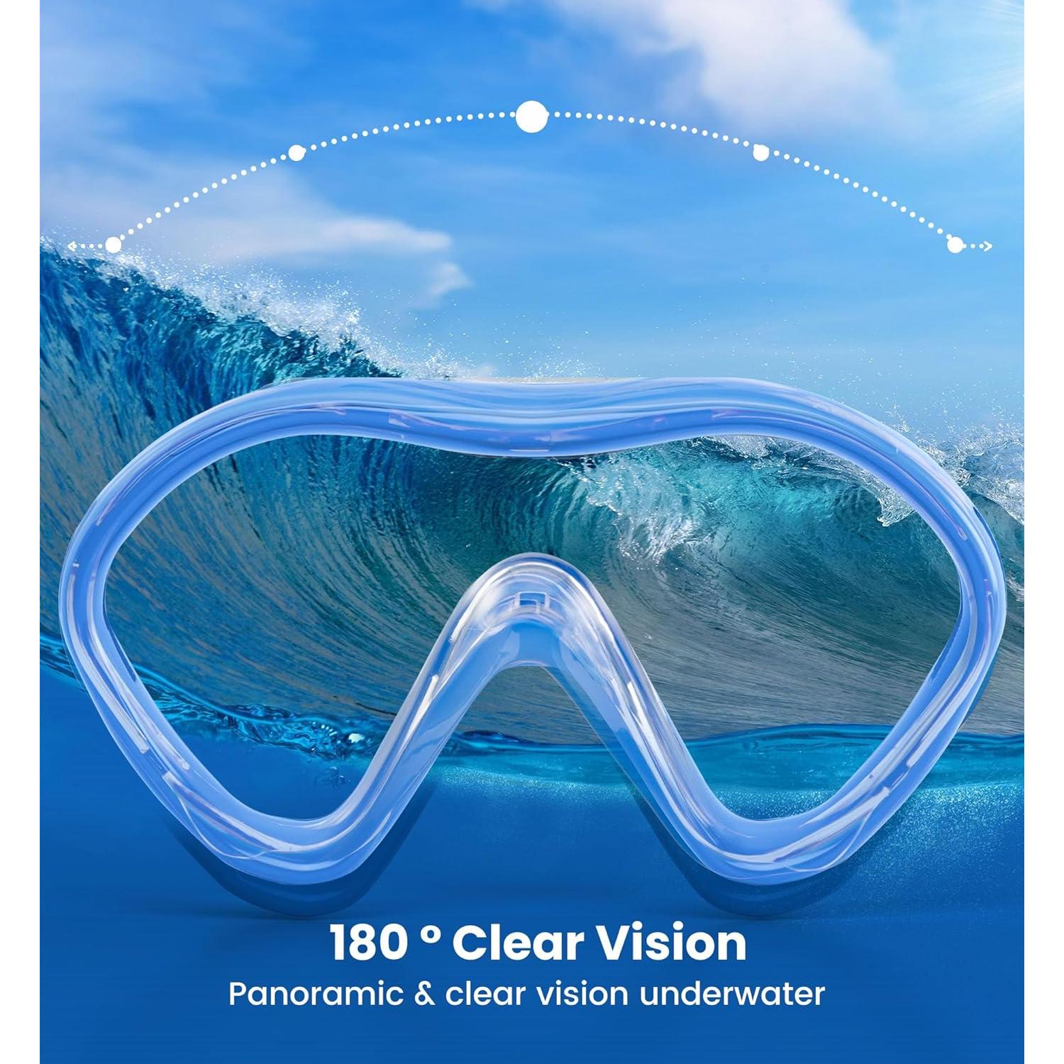 Gafas de Natación Aegend para Niños 3-15 Años Anti-Vaho