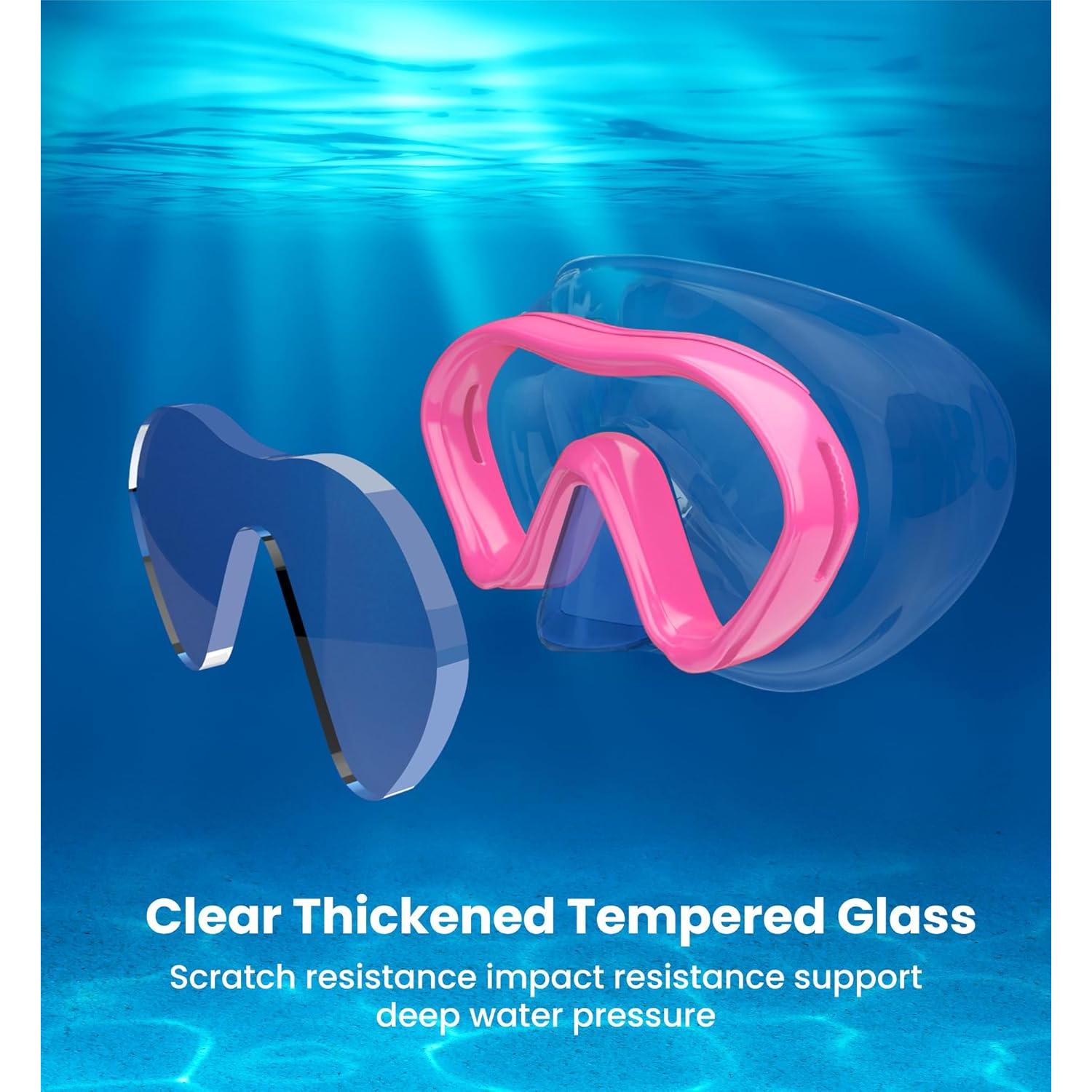 Gafas de Natación Aegend para Niños 3-15 Años Anti-Vaho