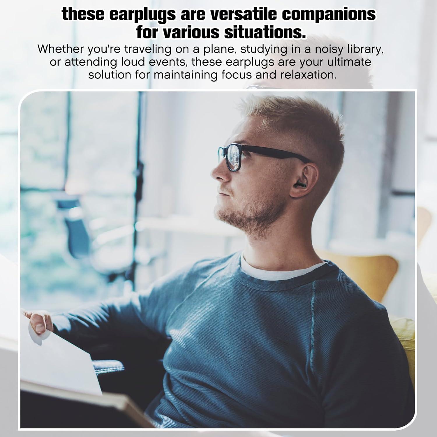 Tapones de Silicona Reutilizables TrelaCo 200 Pares Negros