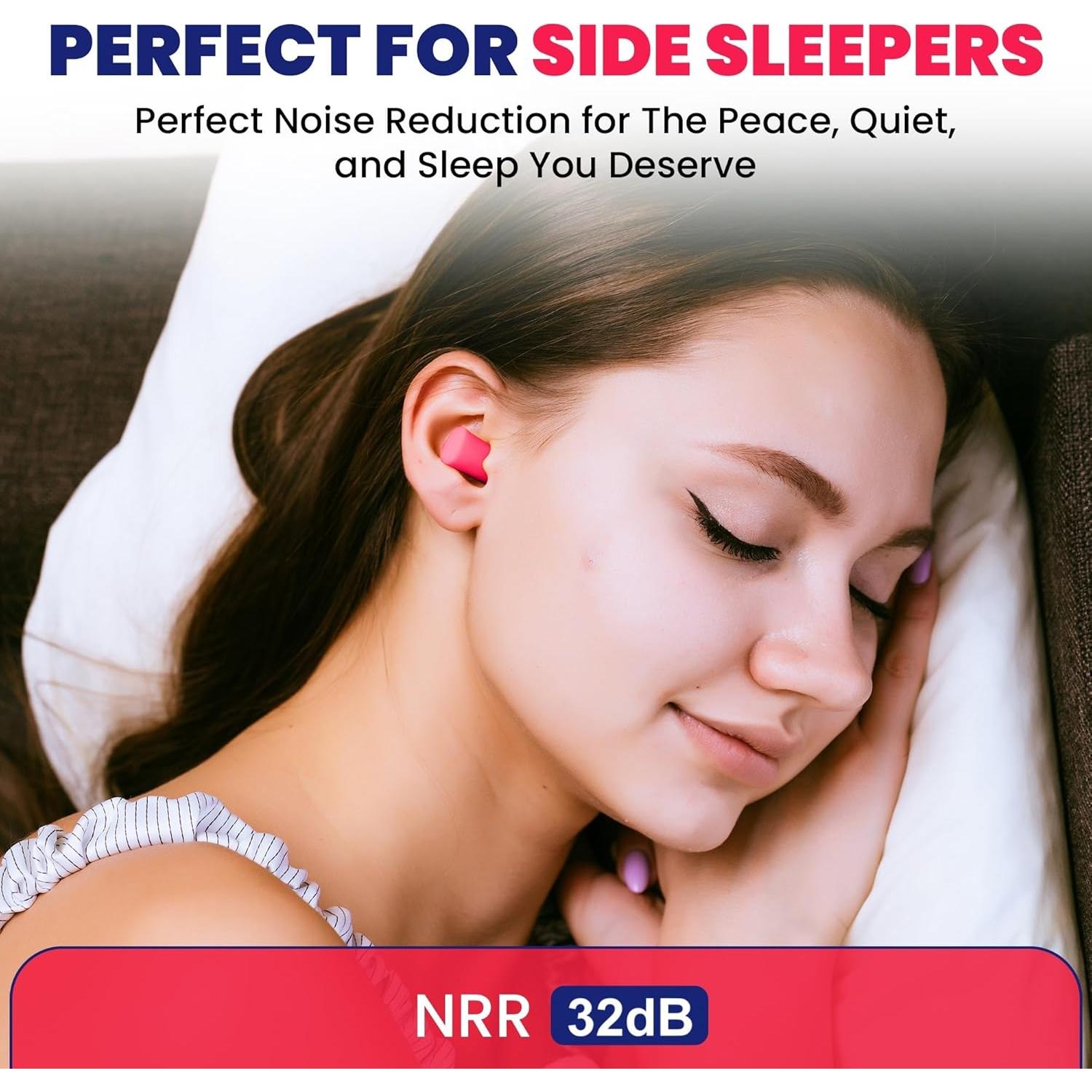 100 Pares de Tapones de Espuma Quality Plugs para Oídos Pequeños