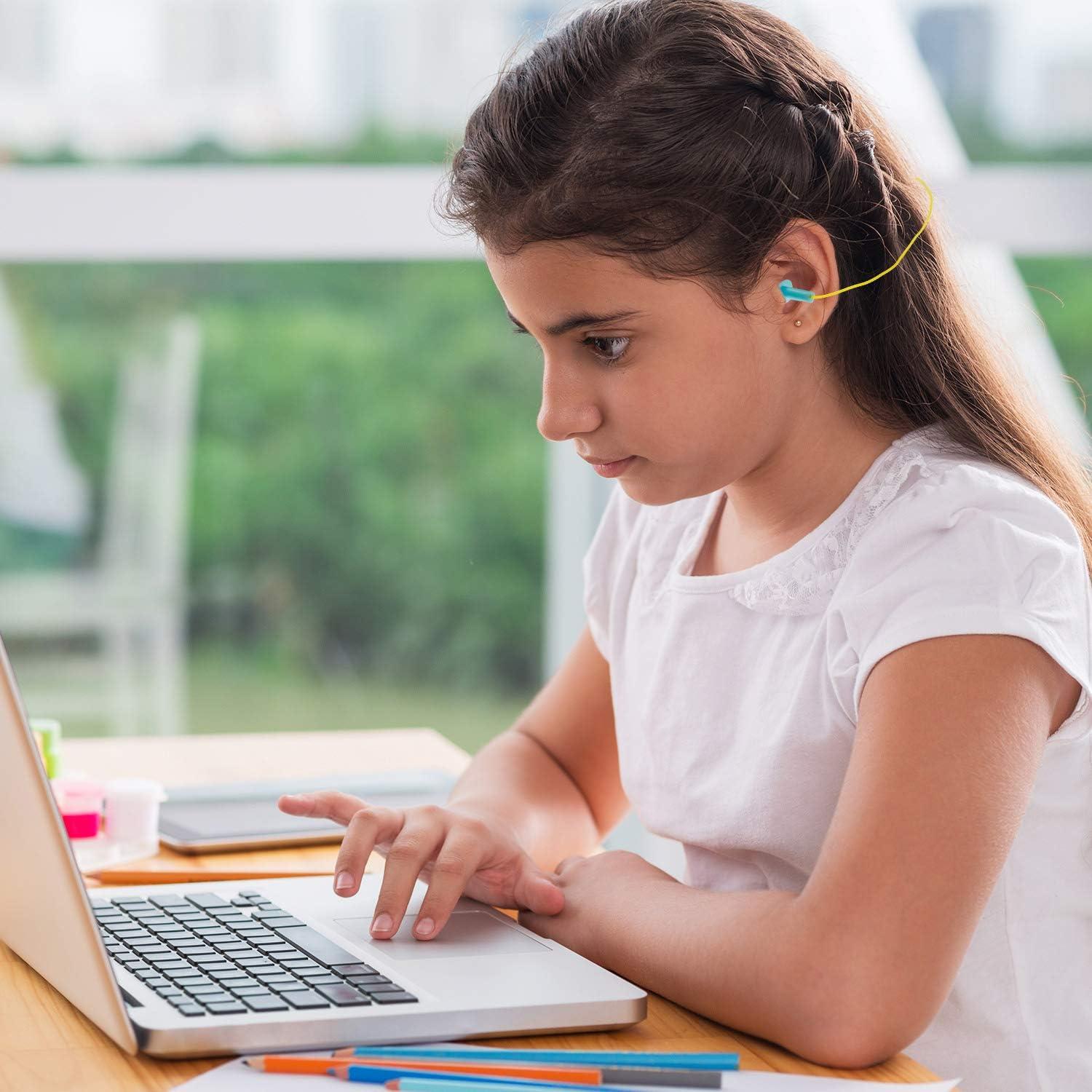 Tapones para Oídos Reutilizables Bememo con Cordón - 6 Pares