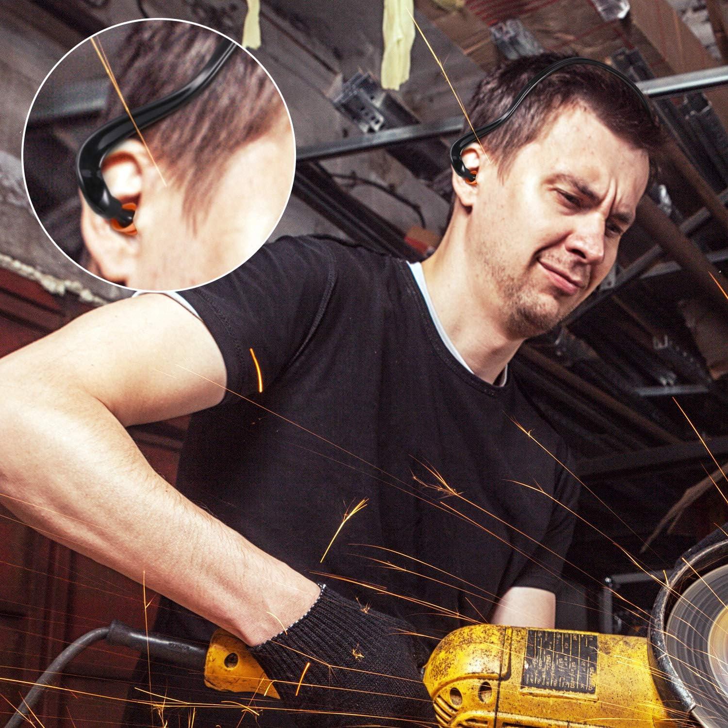 Tapones para Oídos con Banda BBTO - Silicona, 4 Piezas, Reducción de Ruido