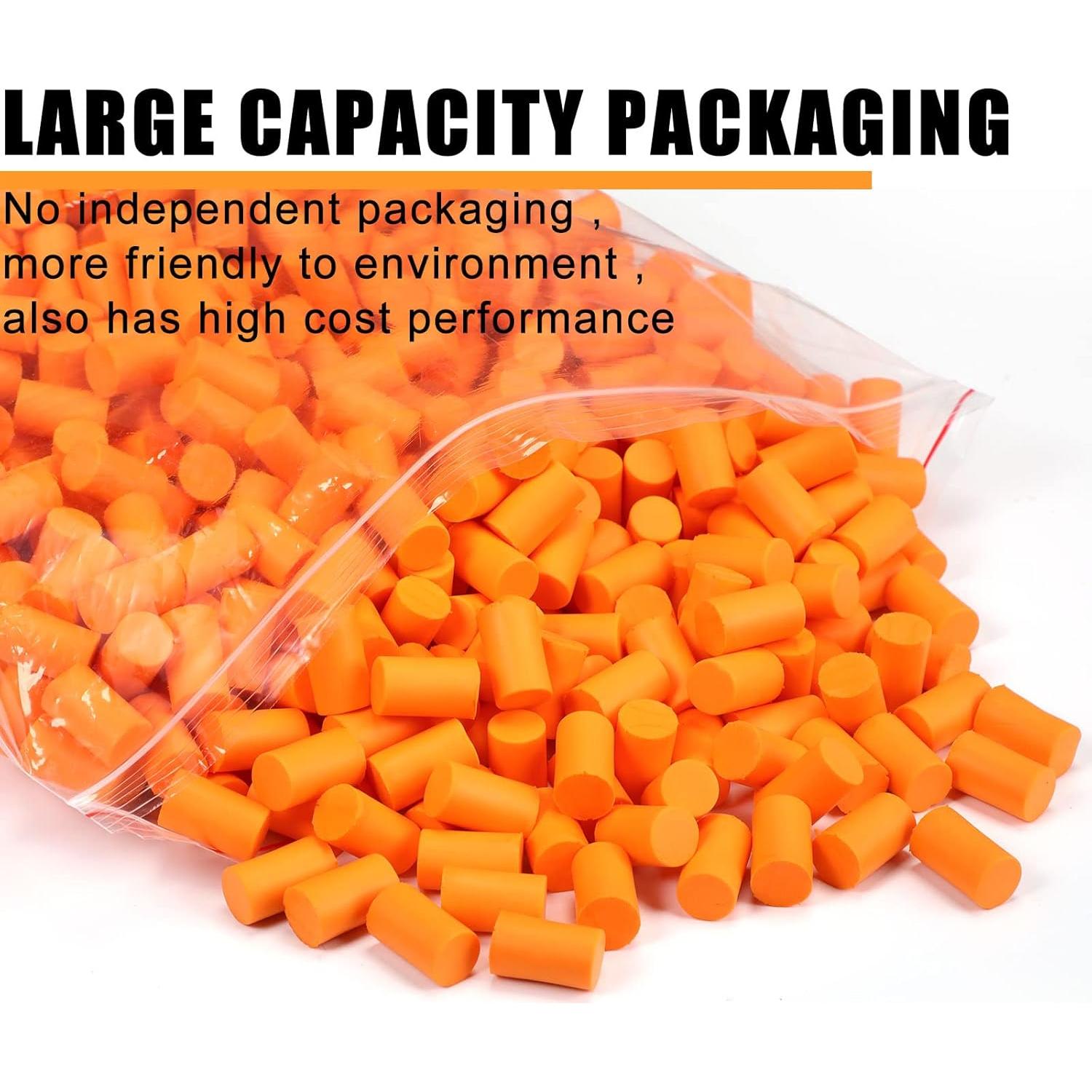 500 Pares de Tapones de Espuma Sratte para Dormir 32dB