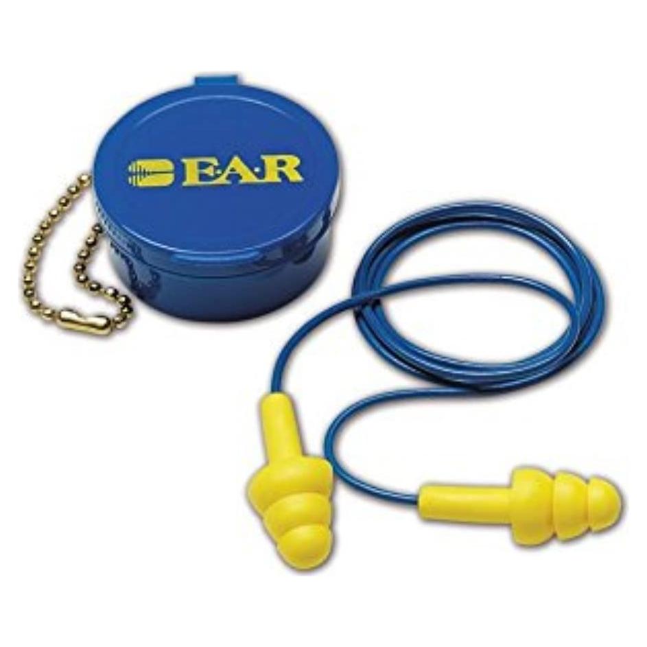 Tapones para Oídos Reutilizables 3M Ultra Fit Azul NRR 25dB