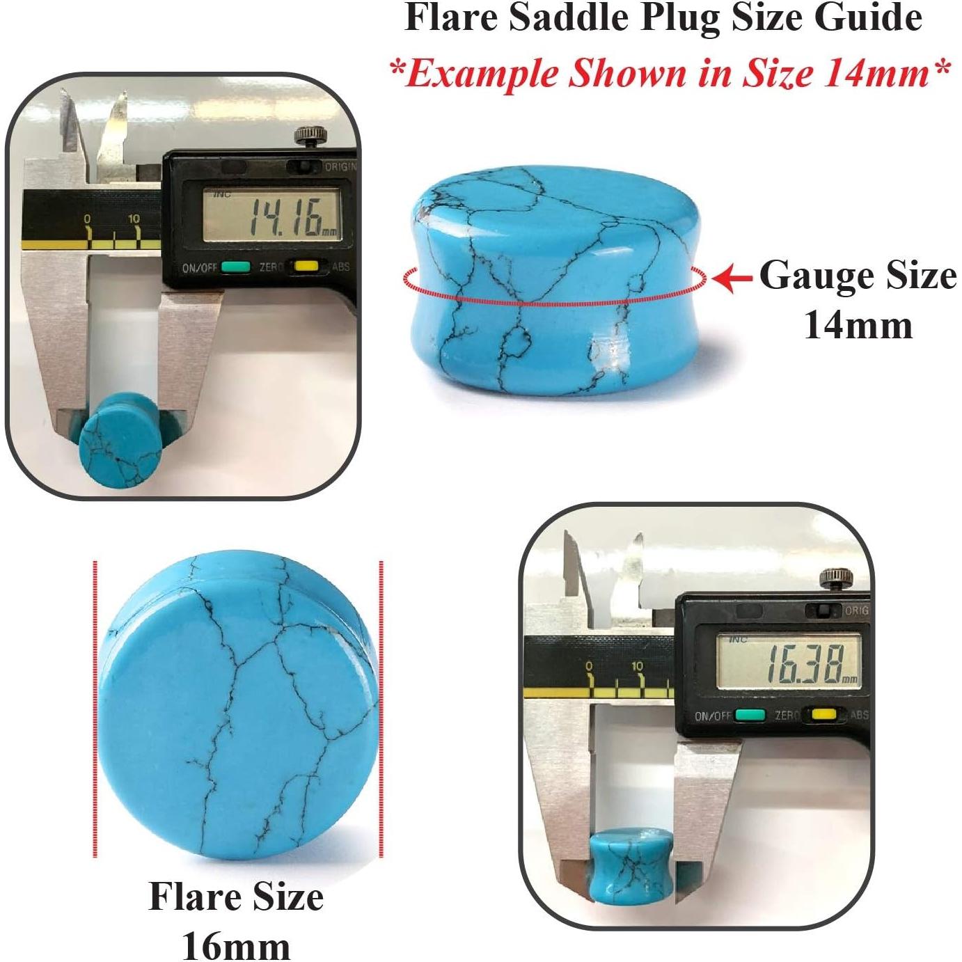 Kit de Estiramiento de Orejas BodyJ4You 18PC 10mm-24mm