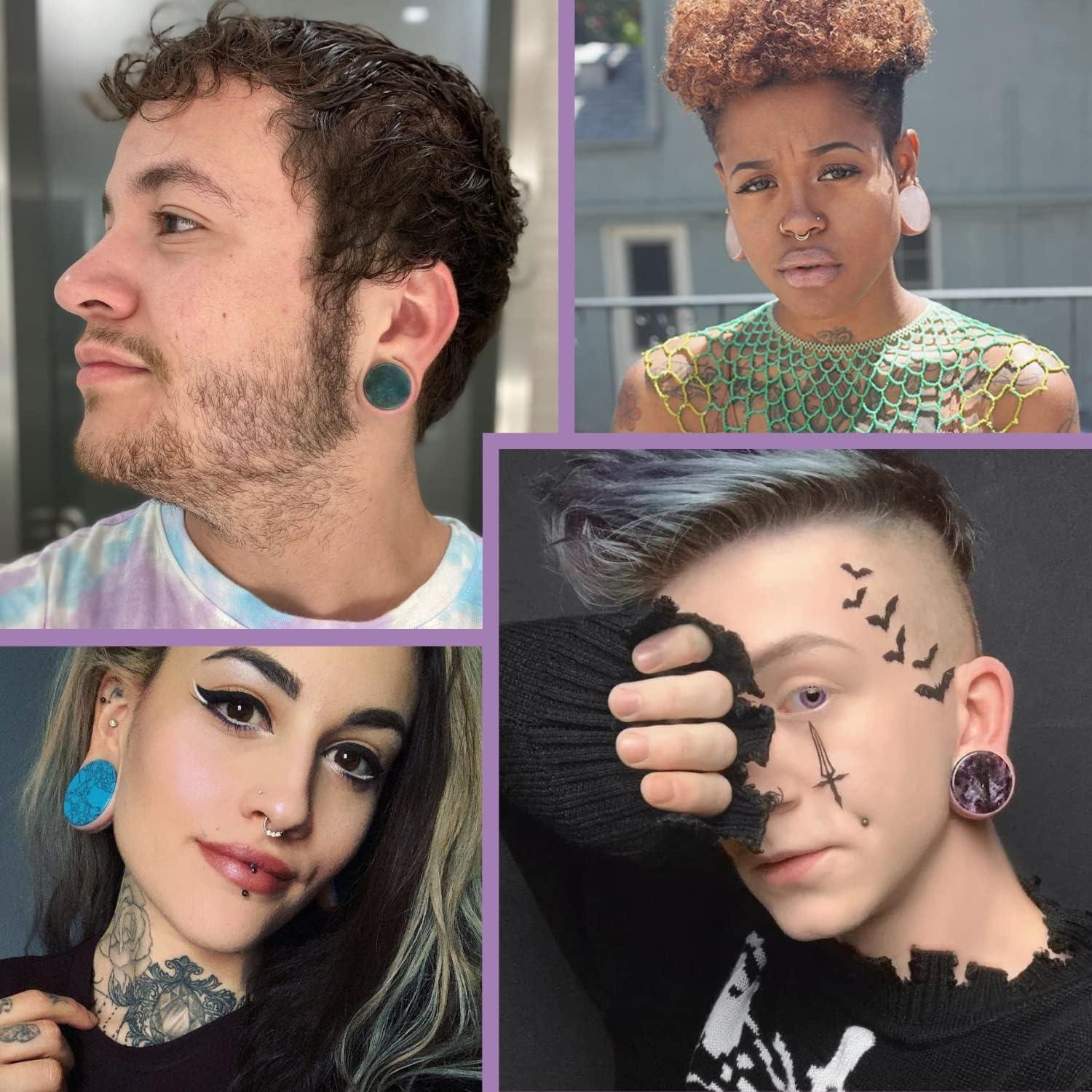 Kit de Estiramiento de Orejas BodyJ4You 18PC 10mm-24mm