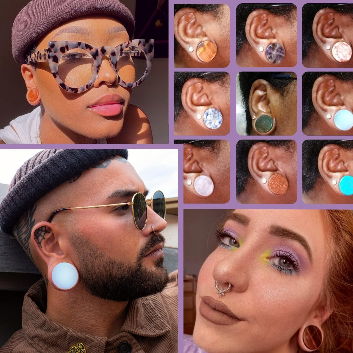 Kit de Estiramiento de Orejas BodyJ4You 18PC 10mm-24mm