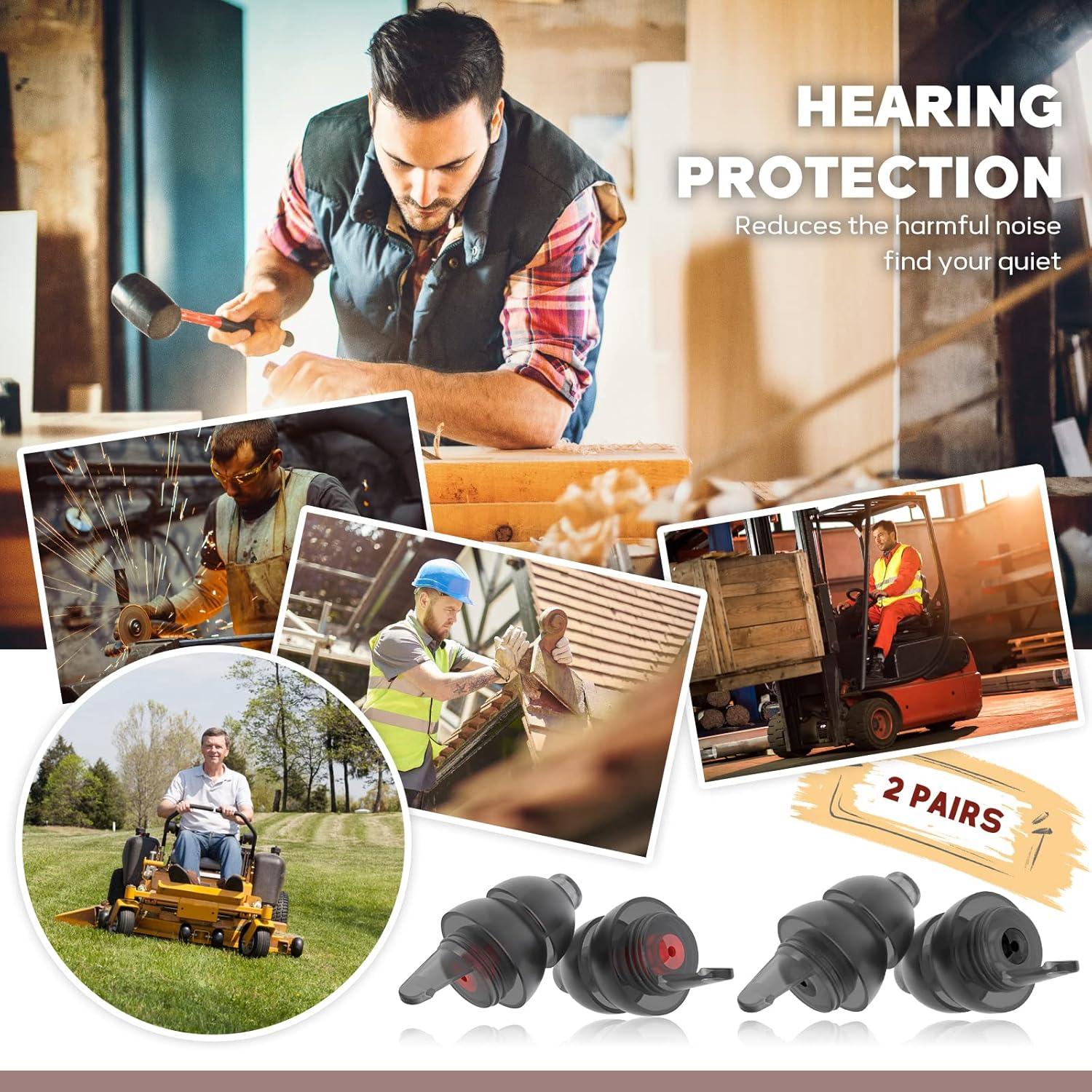 Tapones para Oídos Reutilizables Softvox con Cuerda 25 dB