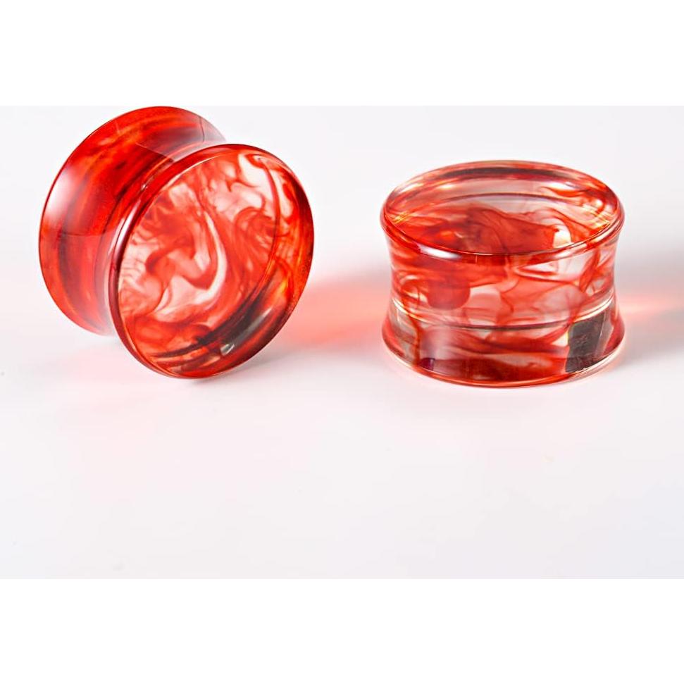 Set de 16 Piezas de Acrílico y Acero Inoxidable TBOSEN - Tapones y Túneles 0g a 25mm