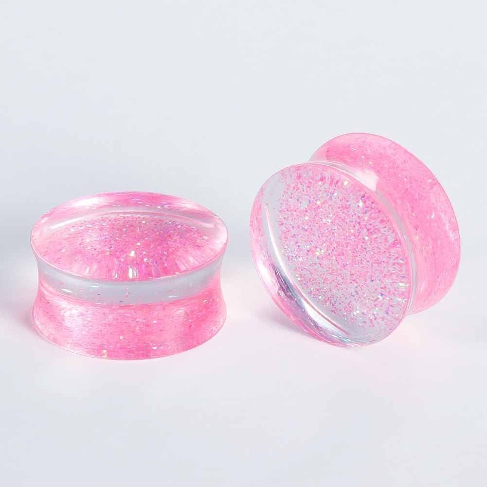 Set de 16 Piezas de Acrílico y Acero Inoxidable TBOSEN - Tapones y Túneles 0g a 25mm