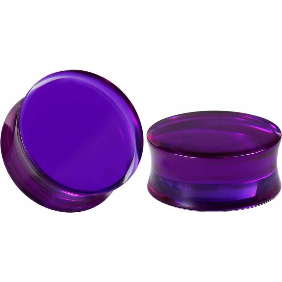 Set de 16 Piezas de Acrílico y Acero Inoxidable TBOSEN - Tapones y Túneles 0g a 25mm