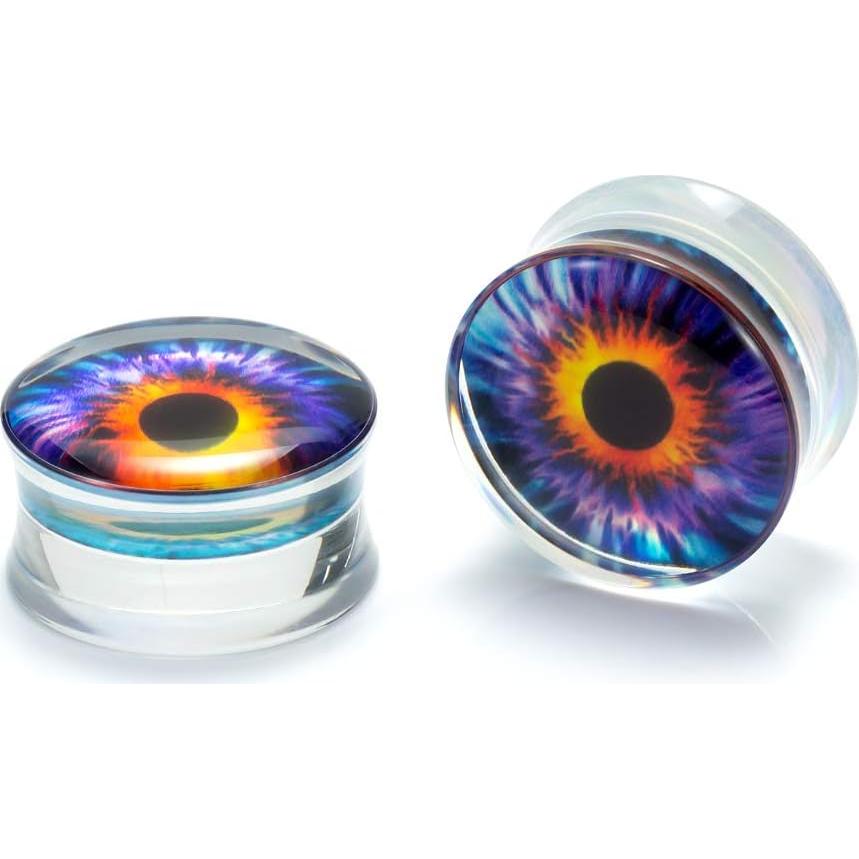 Set de 16 Piezas de Acrílico y Acero Inoxidable TBOSEN - Tapones y Túneles 0g a 25mm