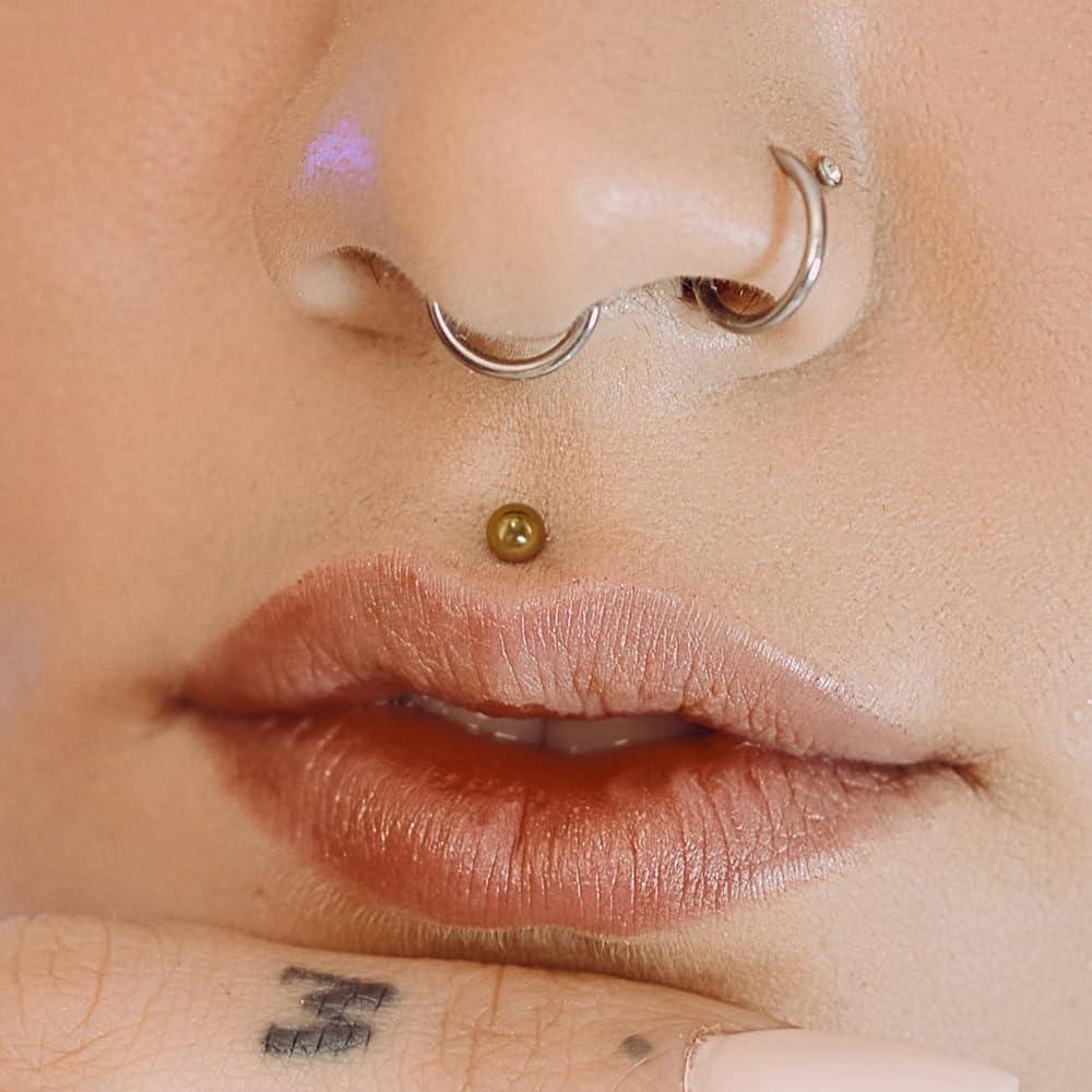 Kit de Estiramiento de Orejas BOKABOO 14G-2G Vidrio 24 Piezas