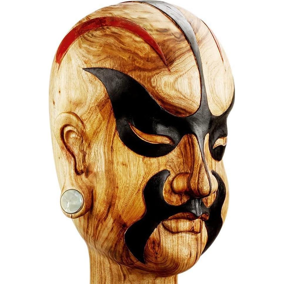 Tapones de Concha de Mar Blanca KUBOOZ Acero Inoxidable 2G