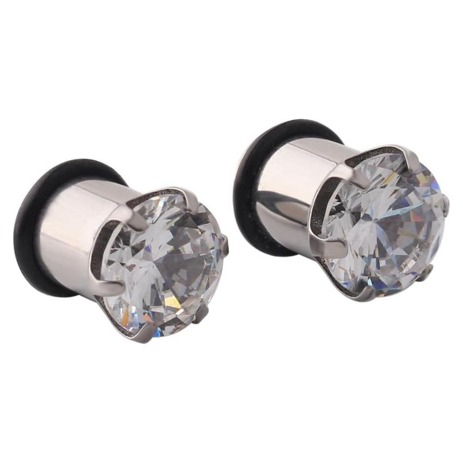 Expansor de Oreja 316L Acero Quirúrgico Ruifan 0G (8mm)