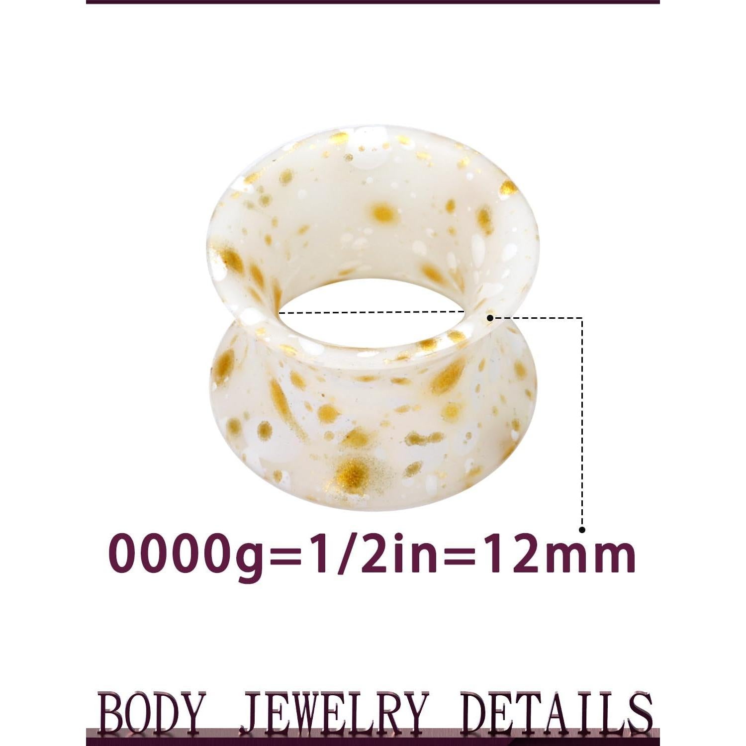 Kit de Expansión Tapones de Oreja 14g a 22mm Jenxnjsjo