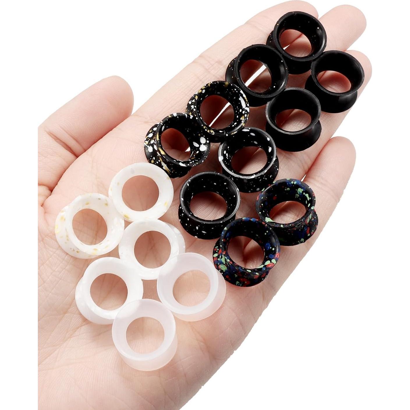 Kit de Expansión Tapones de Oreja 14g a 22mm Jenxnjsjo