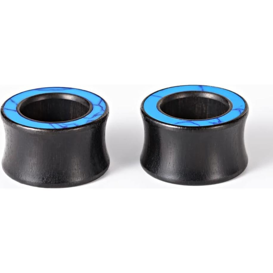 TBOSEN Conjunto 10 Pares Tapones de Oído Piedra Mixta 8-16mm