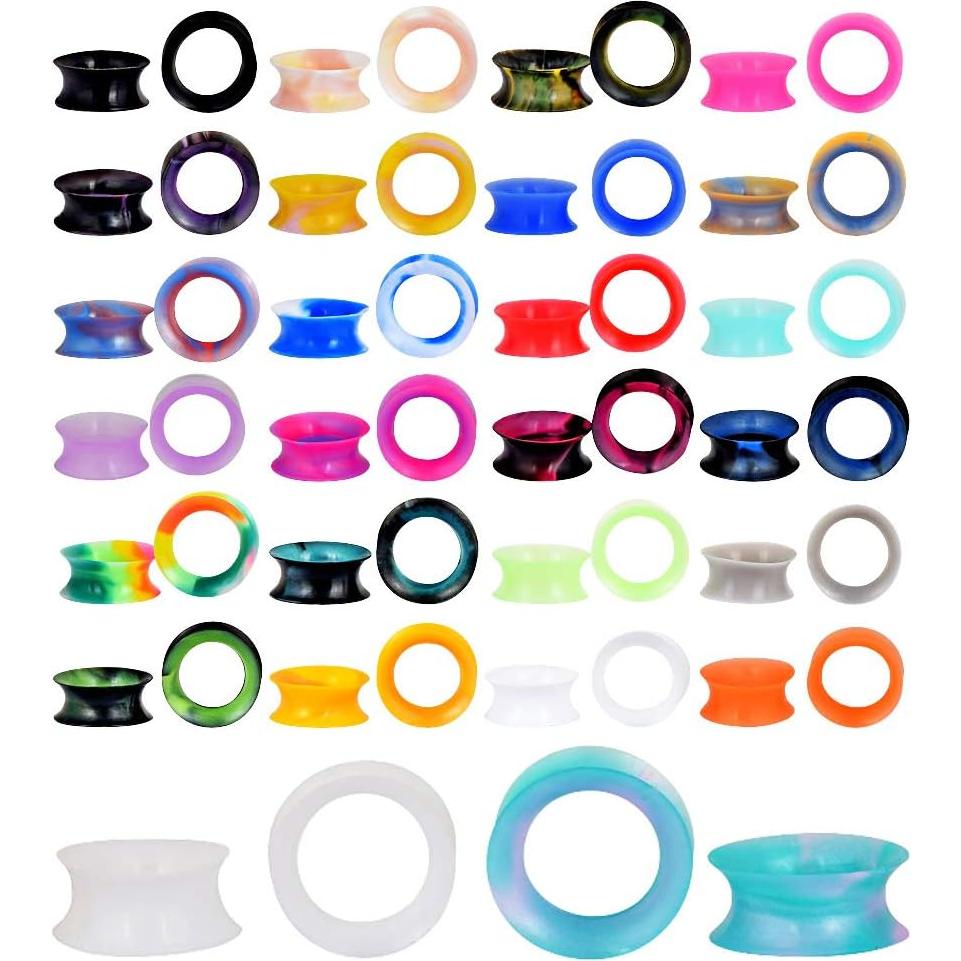 Stuppendux Tapones de Silicona Suave 26 Pares 10mm Unisex