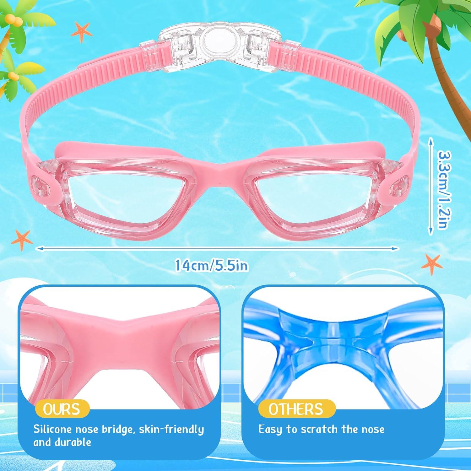 Gafas de natación Flutesan 6 Pack Adultos Niños Antivaho