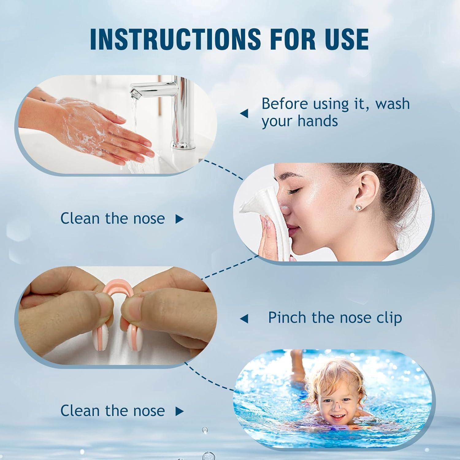 Clip de Nariz para Nadar LFHMELE NC001 - 3 Colores para Niños