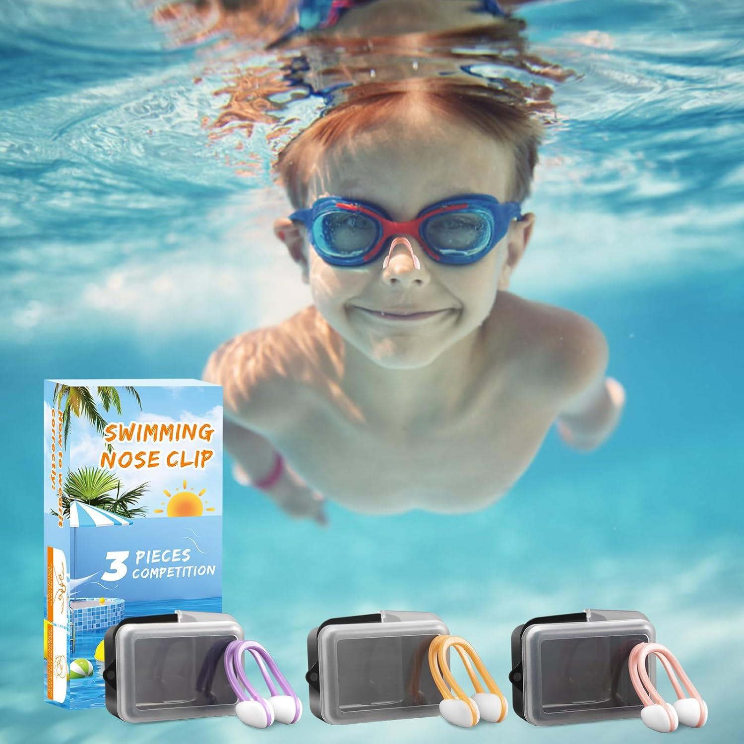 Clip de Nariz para Nadar LFHMELE NC001 - 3 Colores para Niños