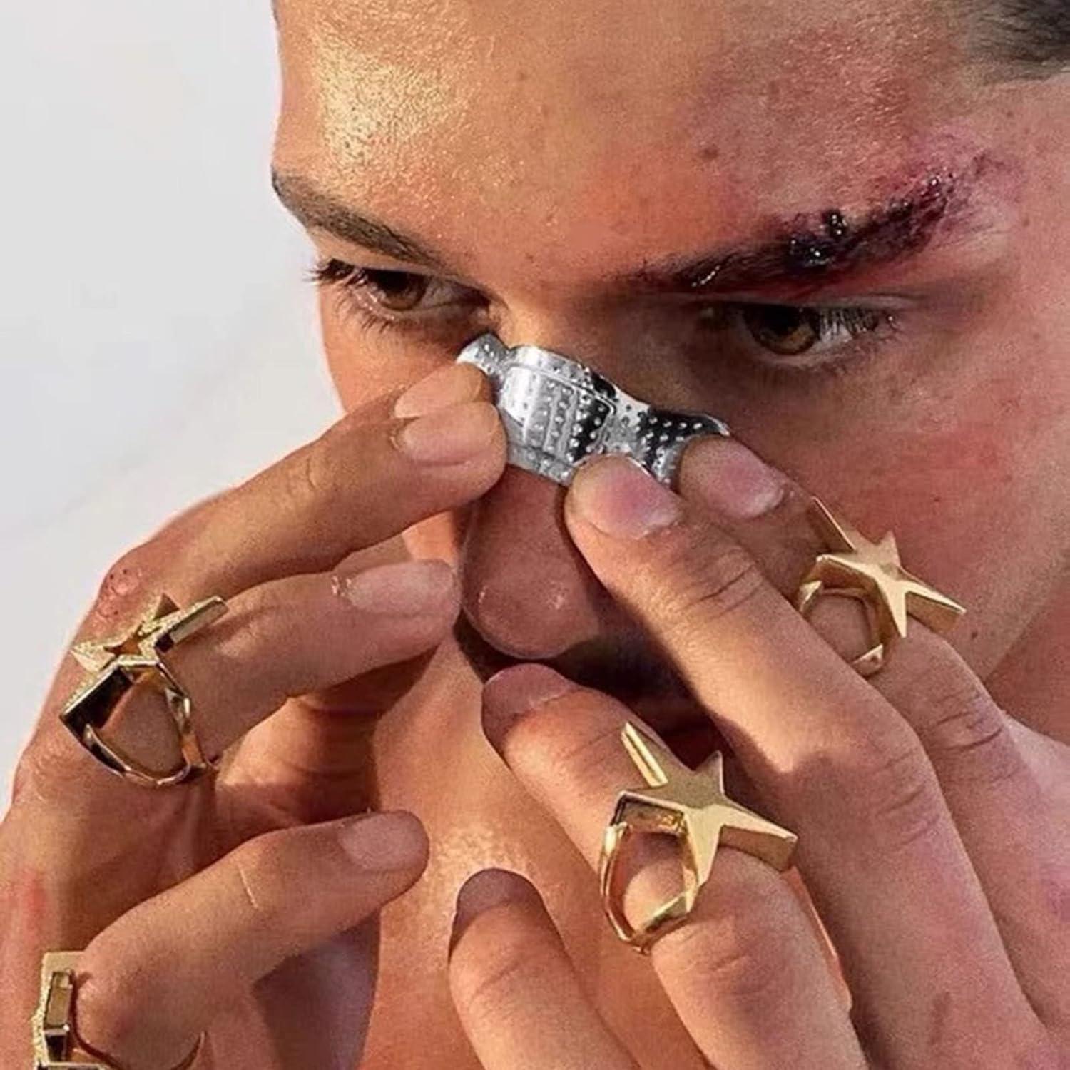 Clip de Nariz Personalizado Ankexin Aleación Curita Unisex