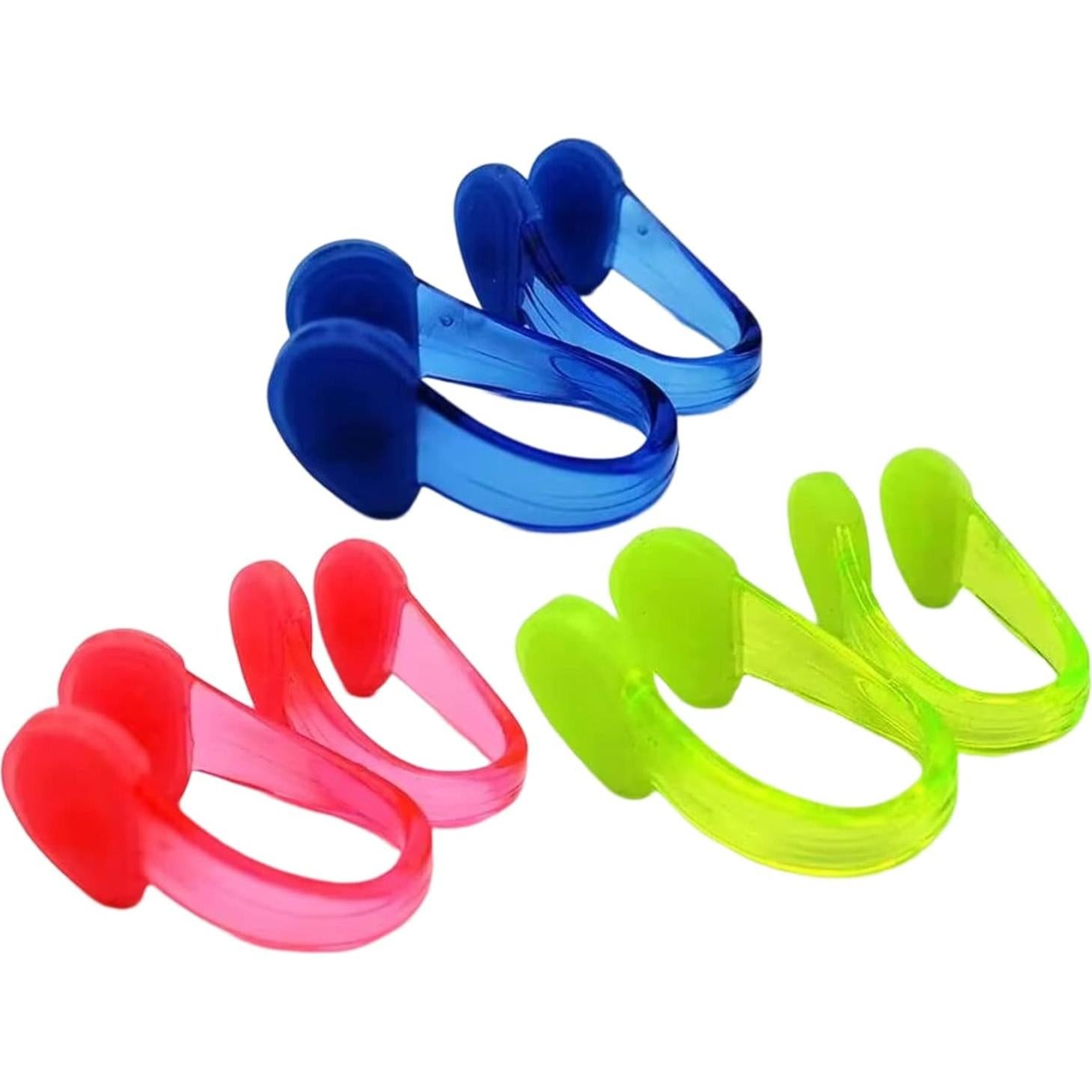 Clip de Nariz para Natación Linwnil 6 Pcs Multicolor