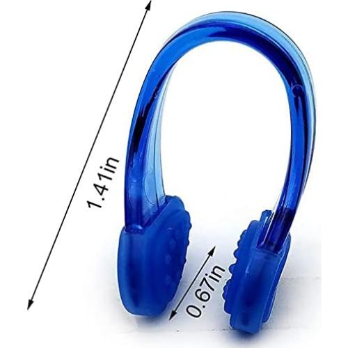 Clip de Nariz para Natación Linwnil 6 Pcs Multicolor