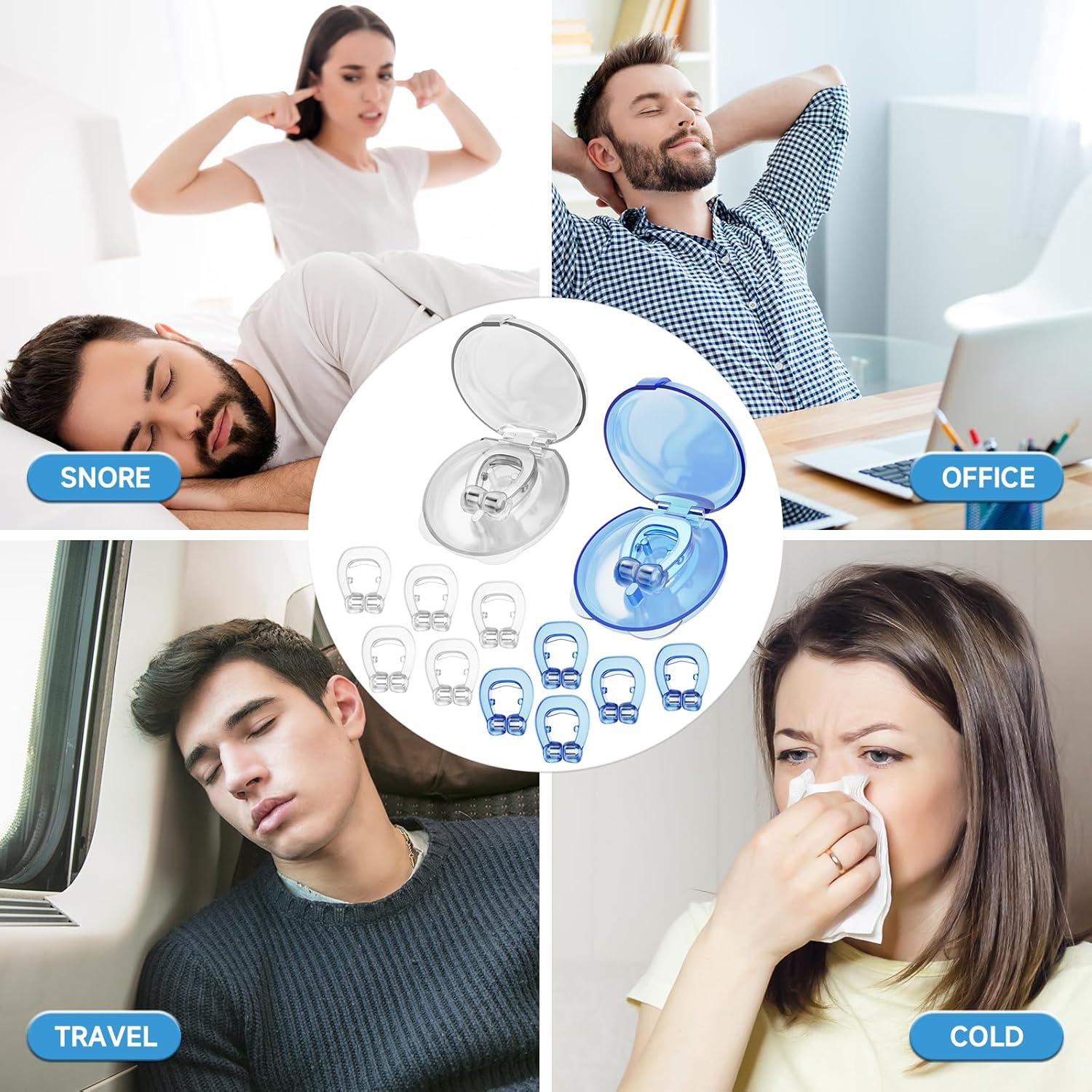 Clip Nasal Antisnoring Magnético NYTCNHO - Silicona Reutilizable