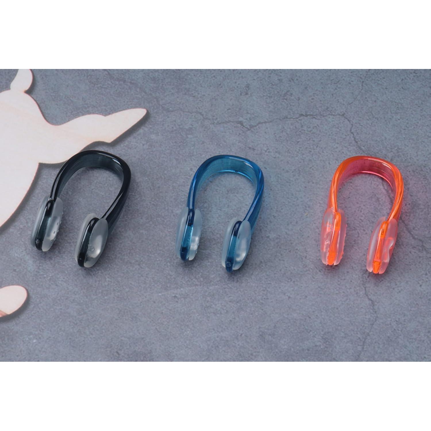 3 Clips para la Nariz Ruwado Silicona Impermeable Niños