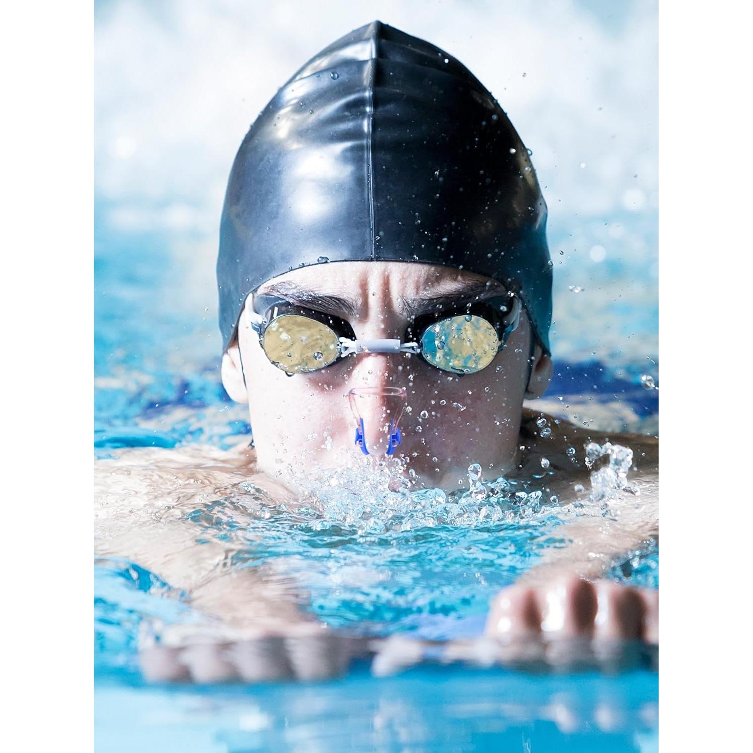 SATINIOR 14 Piezas Tapones Nasales de Silicona para Nadar