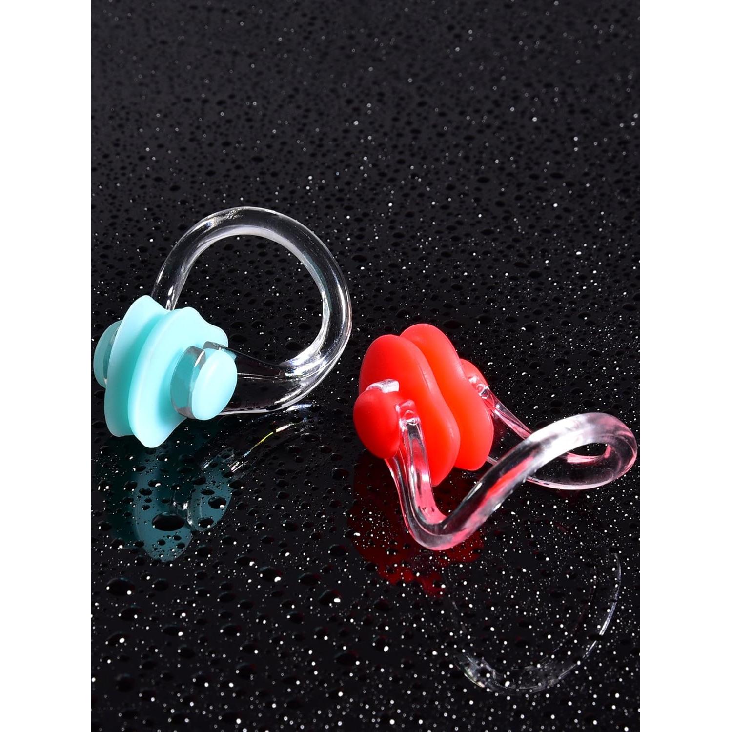 SATINIOR 14 Piezas Tapones Nasales de Silicona para Nadar