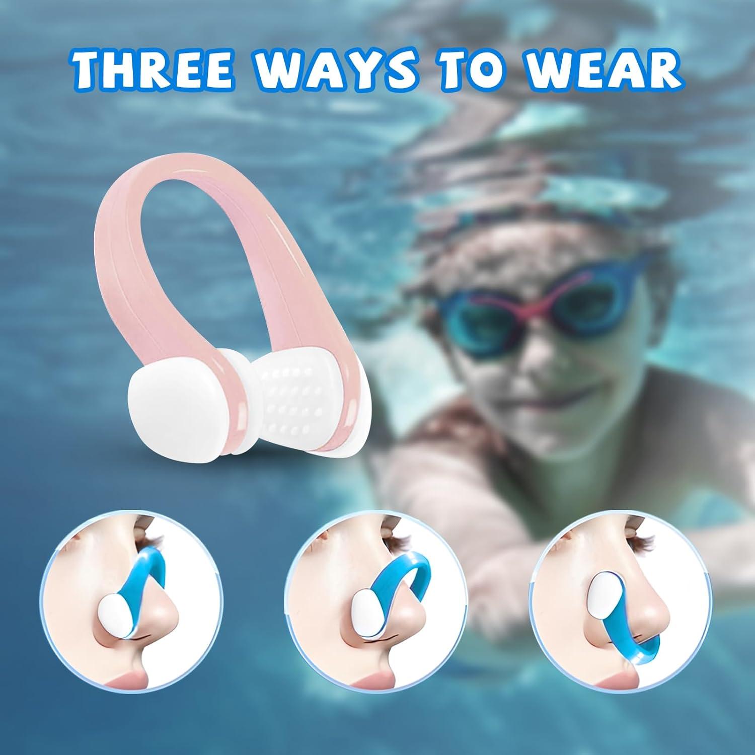 Clip de Nariz para Nadar Cuworlis SP-YC Multicolor 10 Piezas