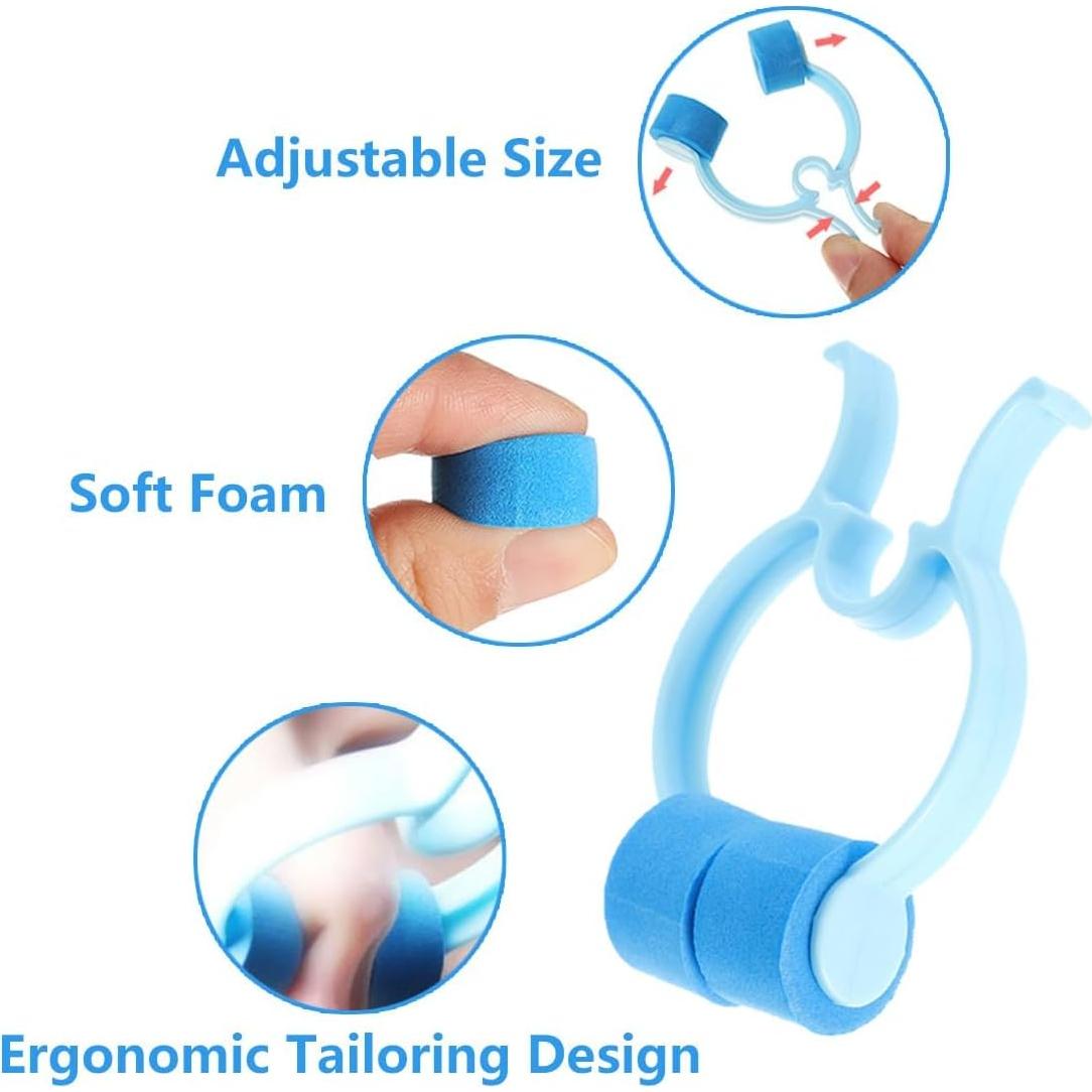 20 Clips Parar Sangrado Nasal YXCCSE - Espuma Ergonómica