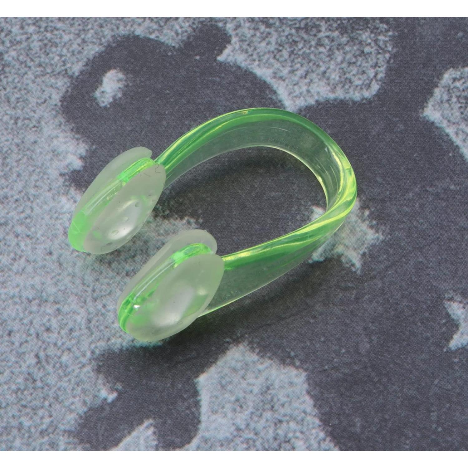 3 Clips de Nariz Ruwado para Nadar Silicona Coloridos 3.6 cm