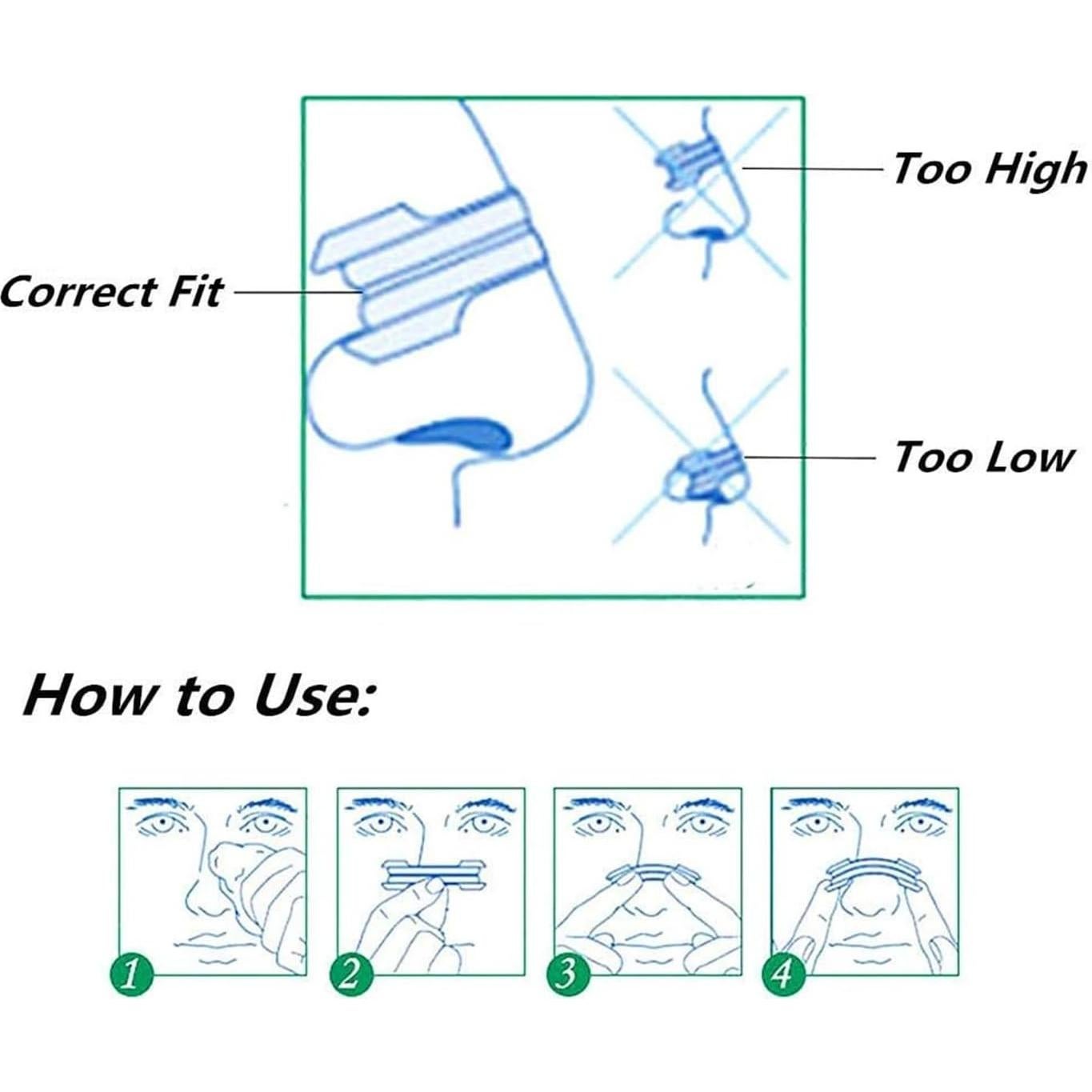 Tiras Nasales Debaishi 60-300 pcs para Hombres y Mujeres