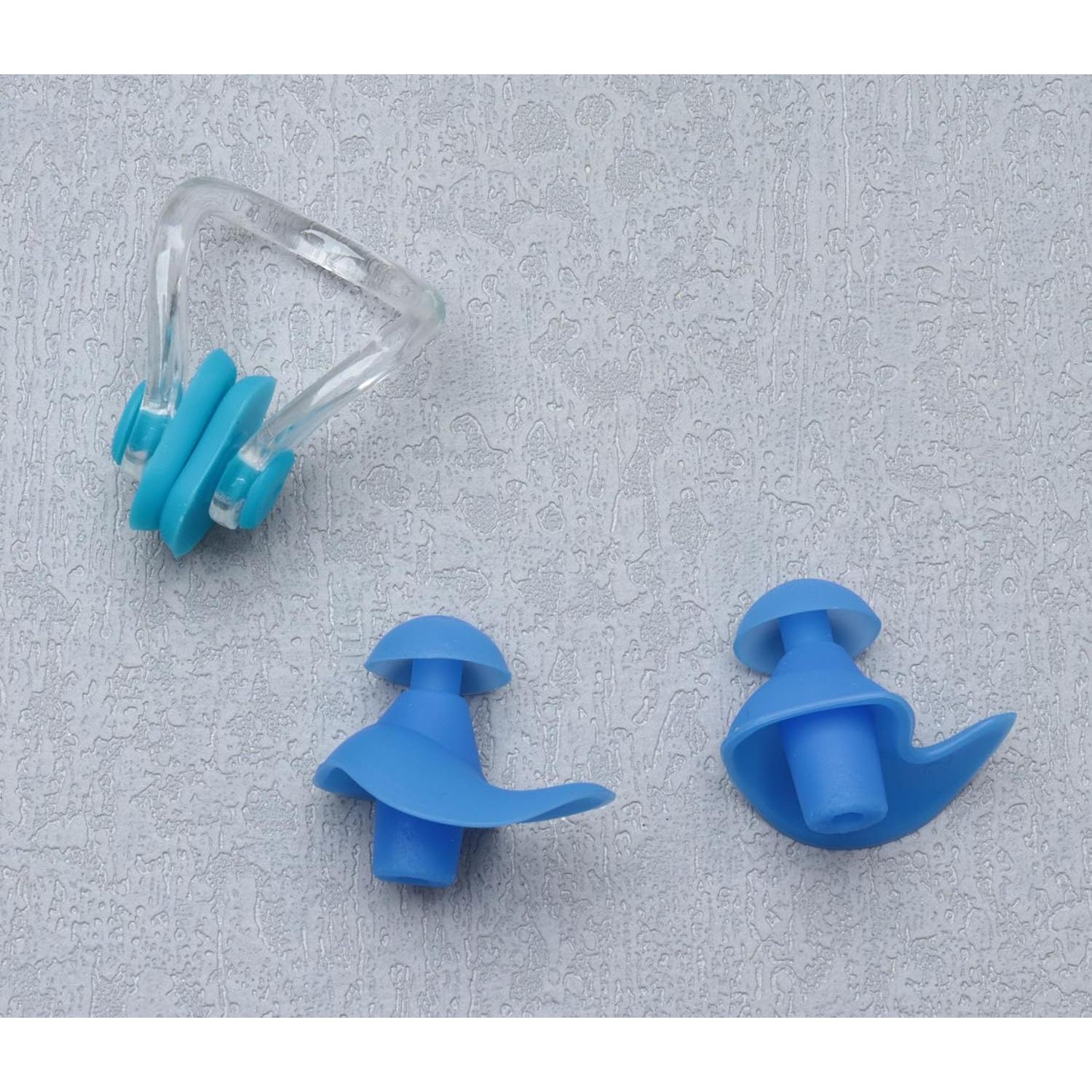 3 Pares de Clips para Nariz y Tapones para Oídos Ruwado