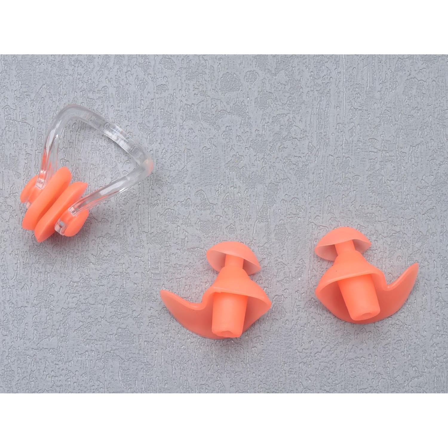 3 Pares de Clips para Nariz y Tapones para Oídos Ruwado
