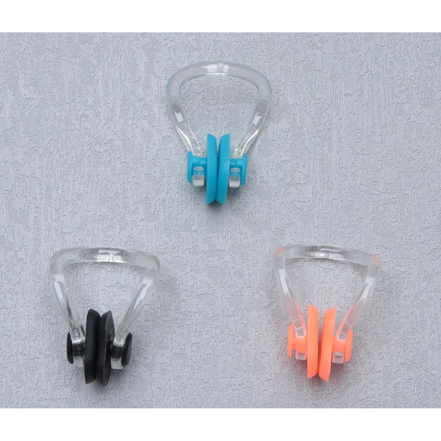 3 Pares de Clips para Nariz y Tapones para Oídos Ruwado