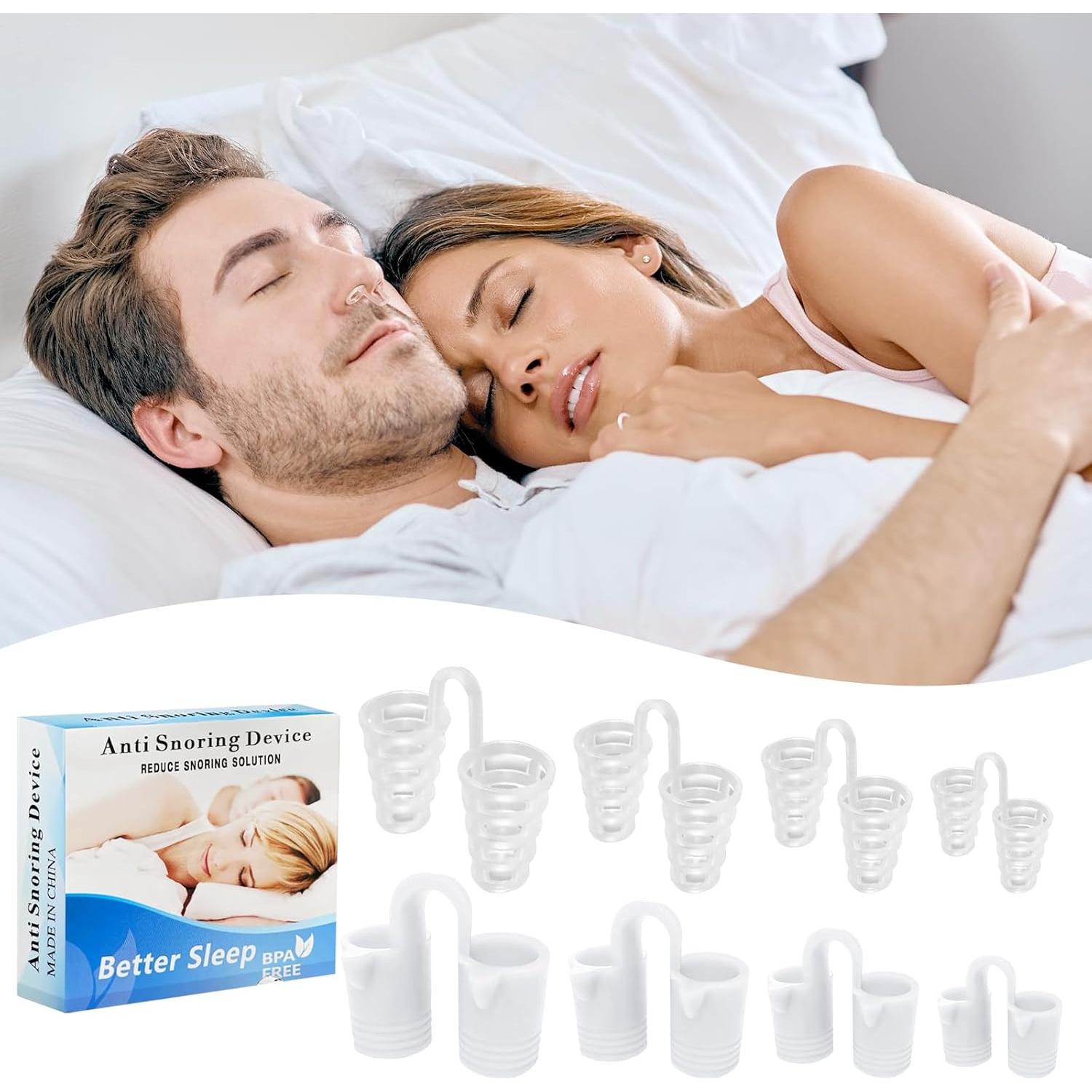 Dilatadores Nasales Anti Ronquidos SARSWBBHI - 8 Tamaños