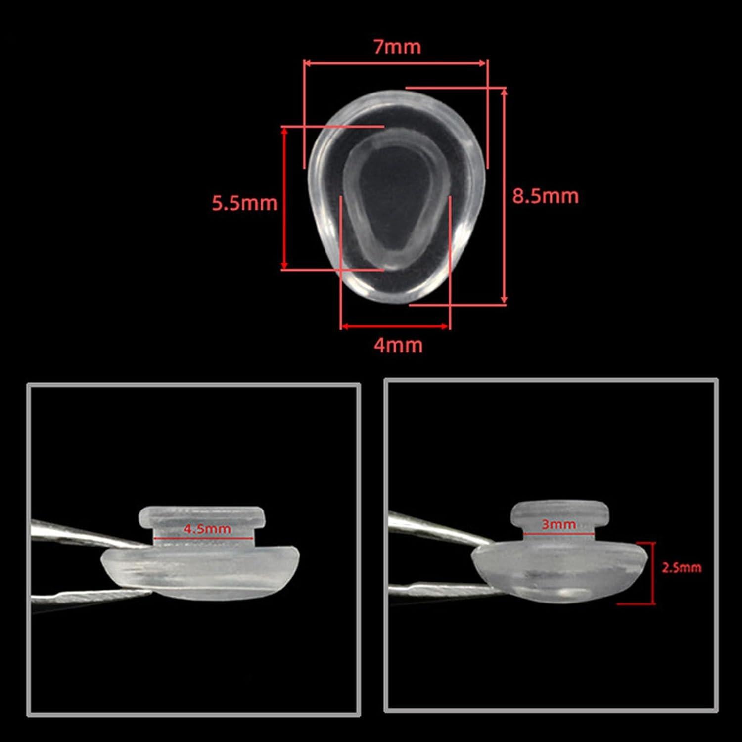 Almohadillas de Nariz de Silicona TORWOL para LINDBERG 9704 - 10 Pares