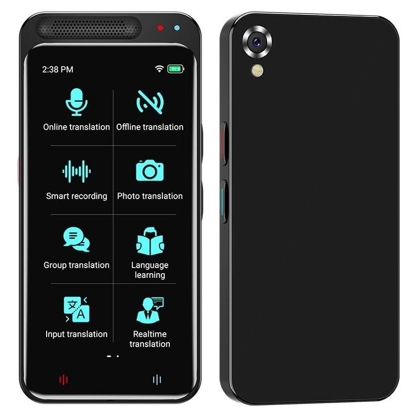 Traductor de Idiomas LTDNB Z9, 138 Idiomas, Pantalla 4.1"