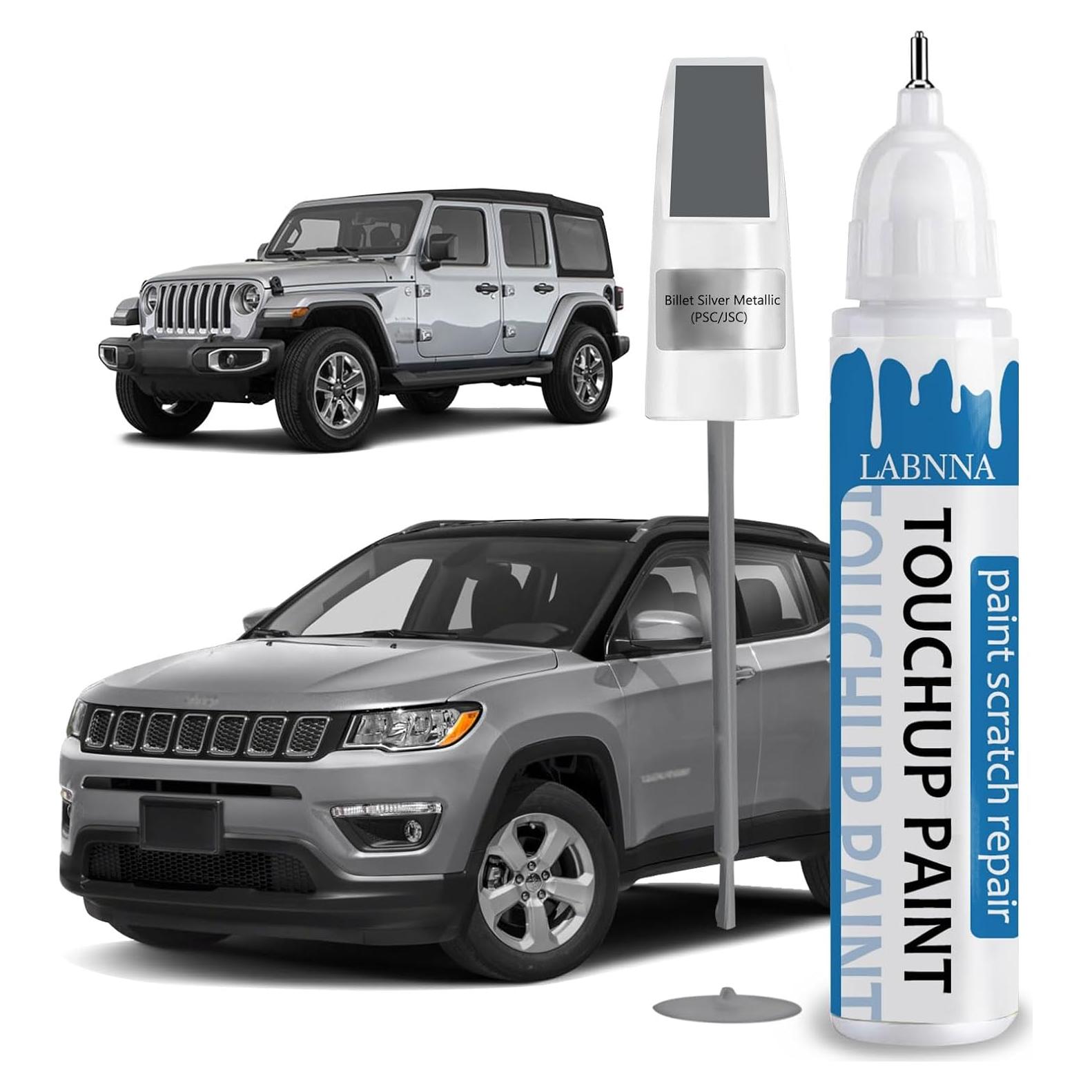 Pintura de Retoque LABNNA Billet Silver 0.4 Fl Oz para Jeep