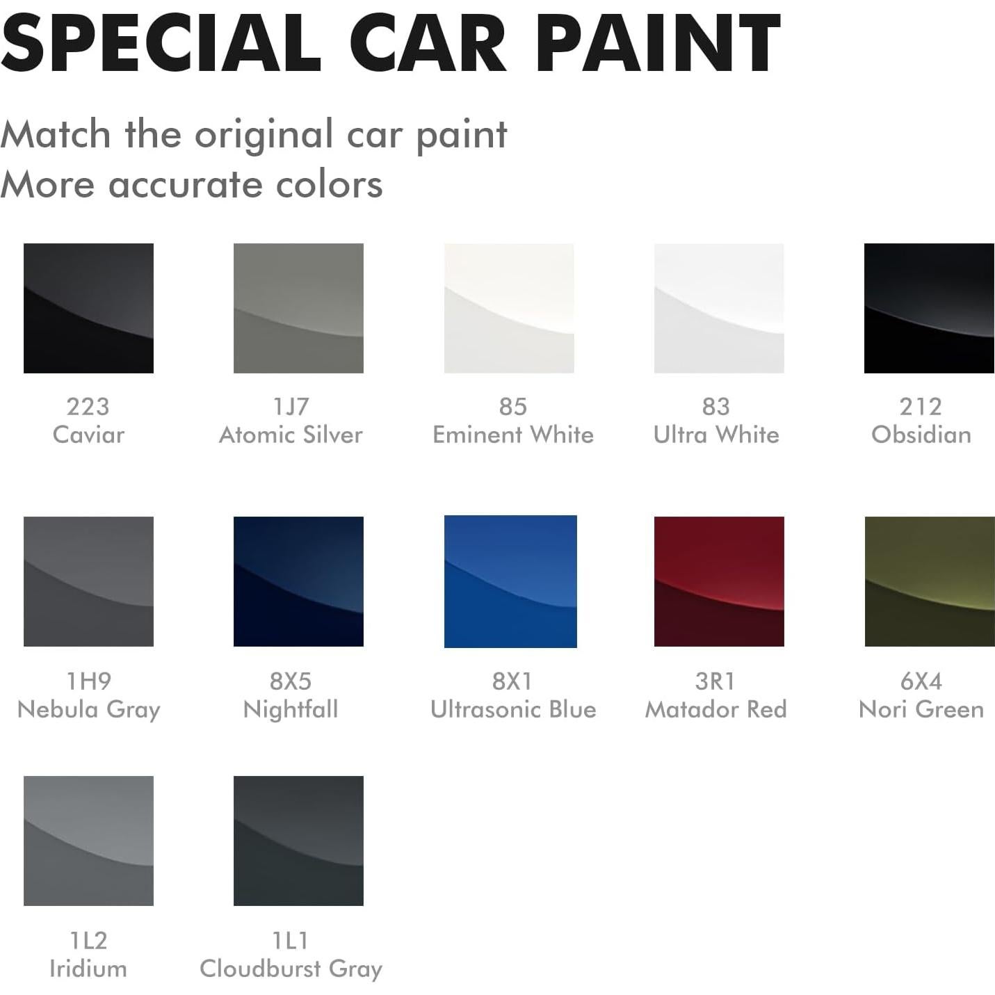 Pintura de Retoque Edantas 1H9 Nebula Gray para Lexus