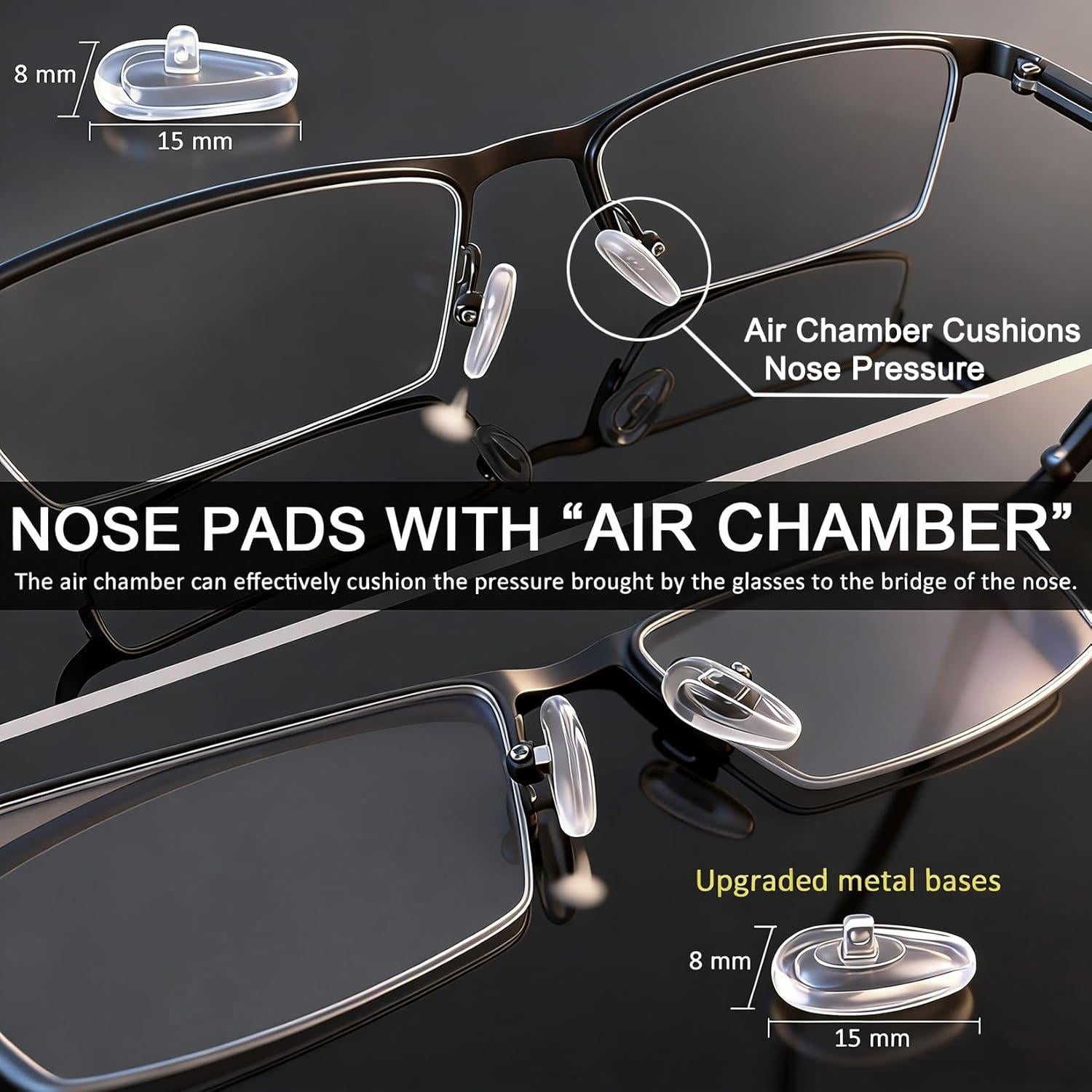 Kit de Reemplazo Almohadillas para Nariz GOTOBA 22 Pares con Herramientas